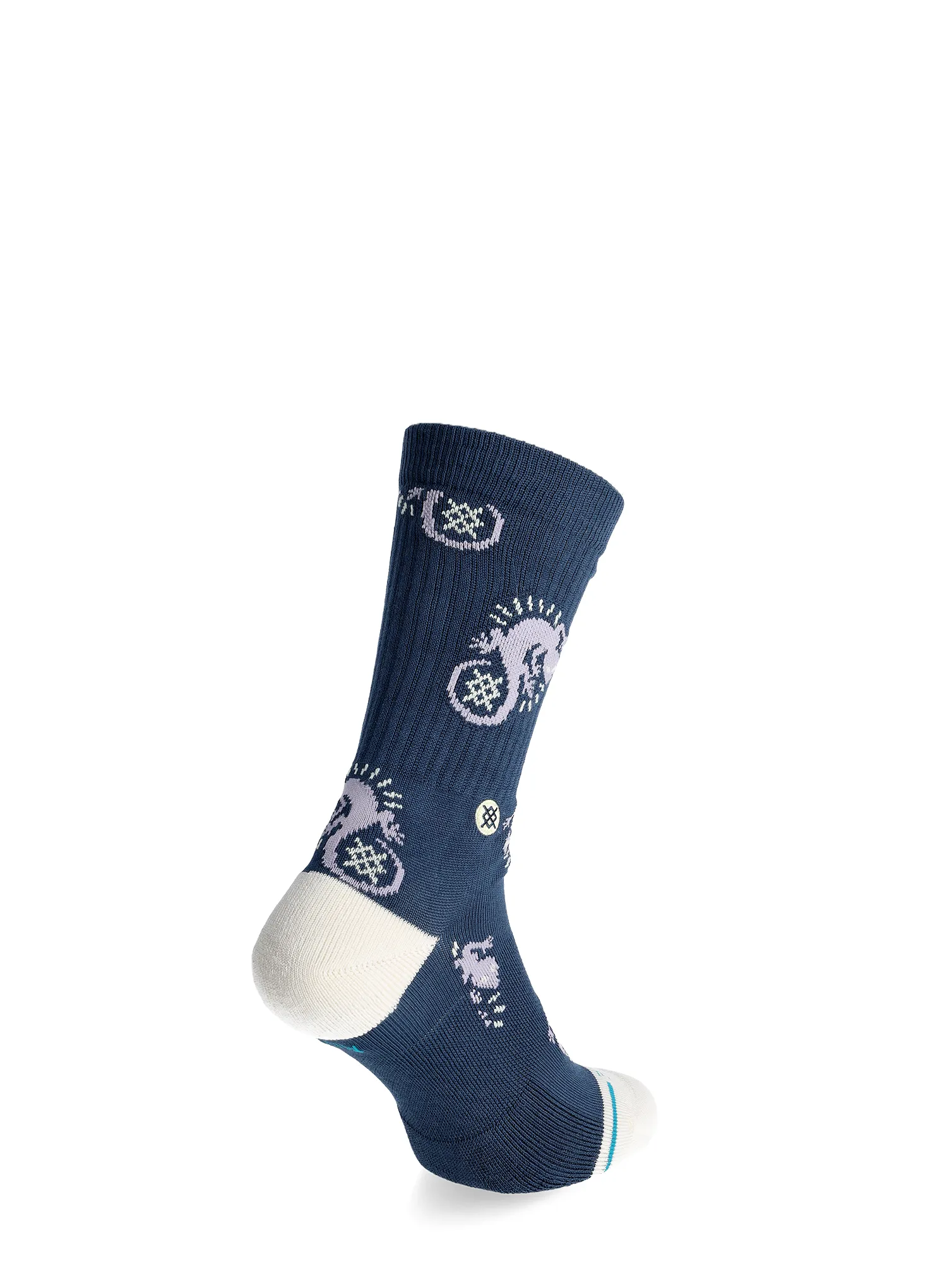 Sosete drumetie Stance Gecko Crew - purple