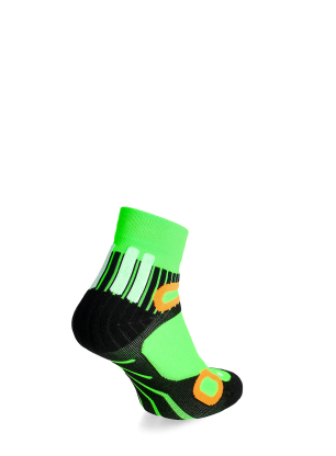 Șosete X-Socks Hike Discover Ankle - fluo green frog