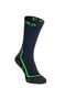 Sosete drumetie CMP Trekking Sock Poly Mid - b.blue/verde fluo