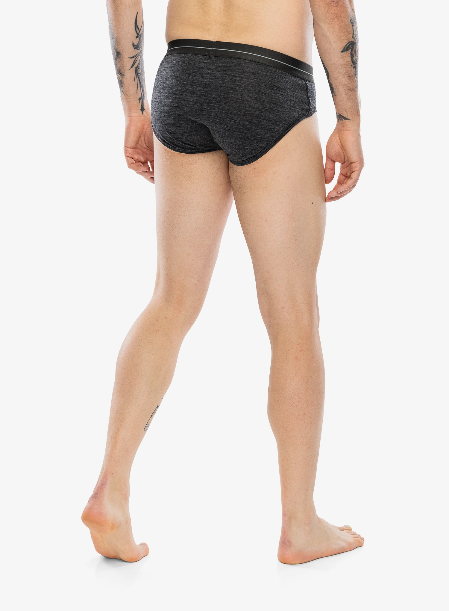Chiloți barbati Icebreaker Anatomica Briefs - jet hthr