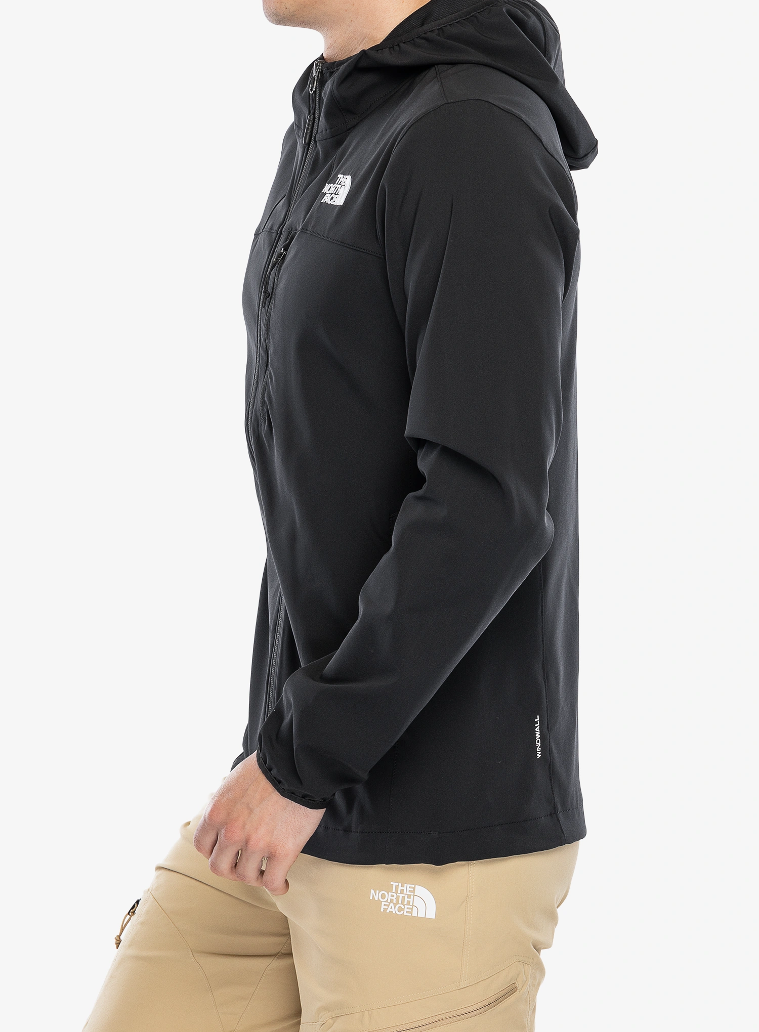 Softshell barbati The North Face Nimble Hoodie - tnf black | 8a.ro