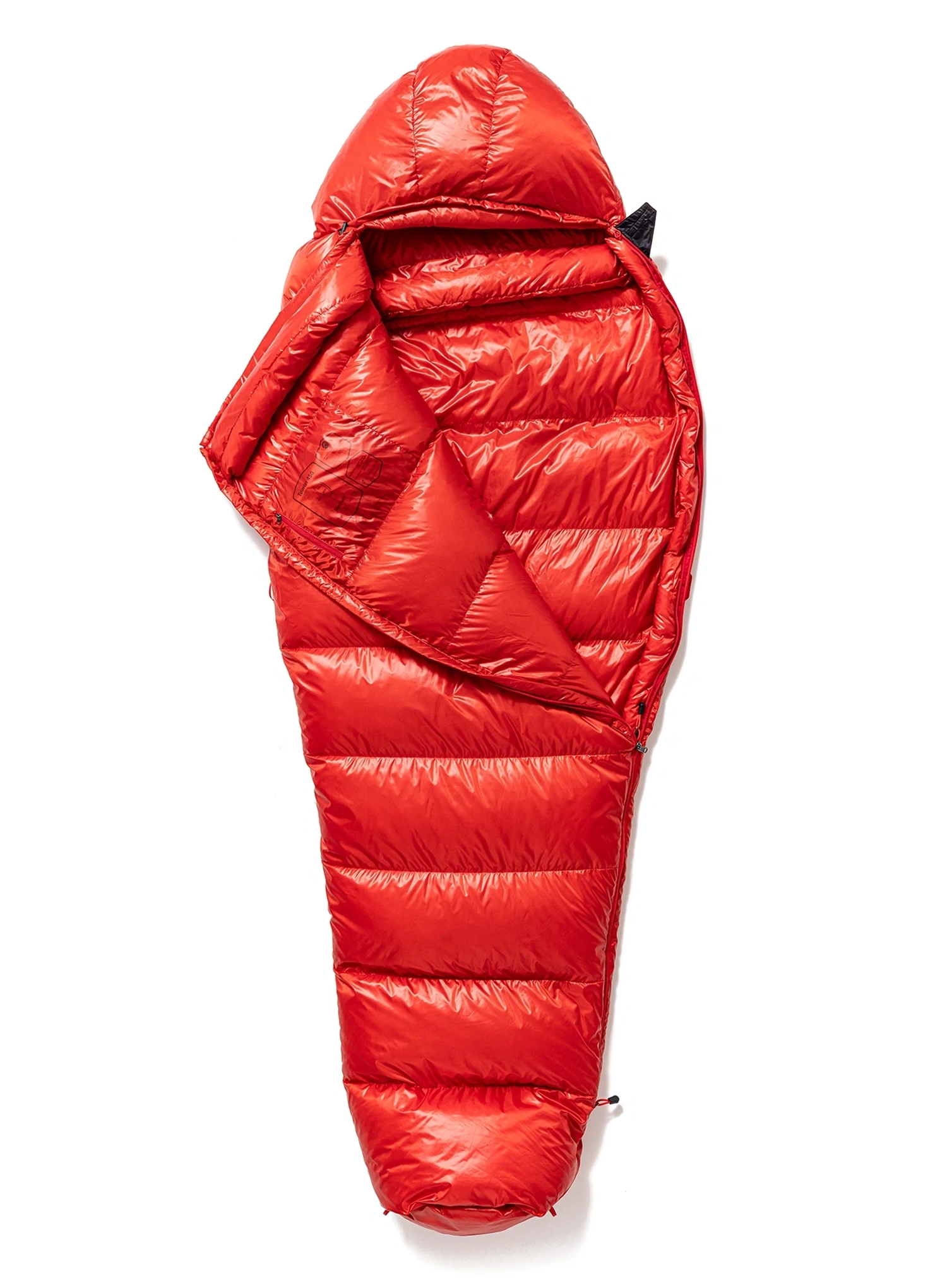 Sac de dormit matlasat Małachowski Tourist 450 XL LZ (189-200 cm) - red