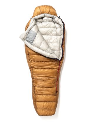 Sac de dormit matlasat Małachowski Ultralight 900 XL (200 cm) - brass