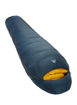 Sac de dormit matlasat Mountain Equipment Helium 800 Regular (182 cm) - majolica blue