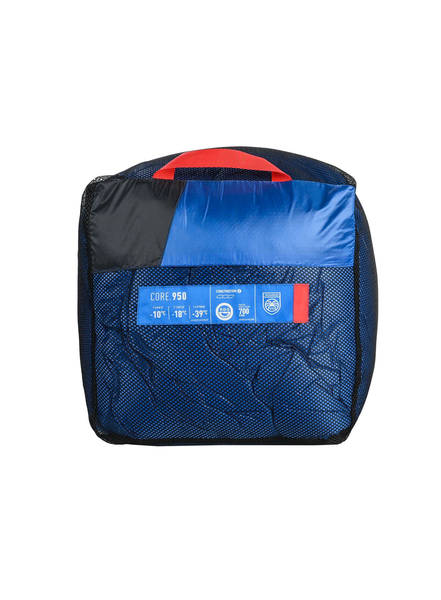 Sac de dormit matlasat Pajak Core 950 Sleeping Bag Duck (165 cm) - blue