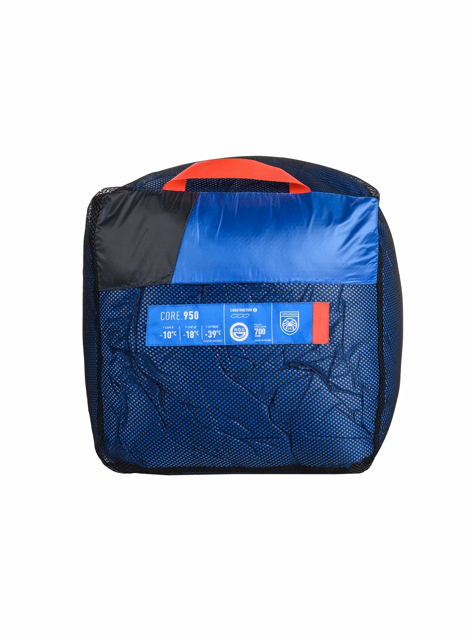 Sac de dormit matlasat Pajak Core 950 Sleeping Bag Duck (180 cm) - blue