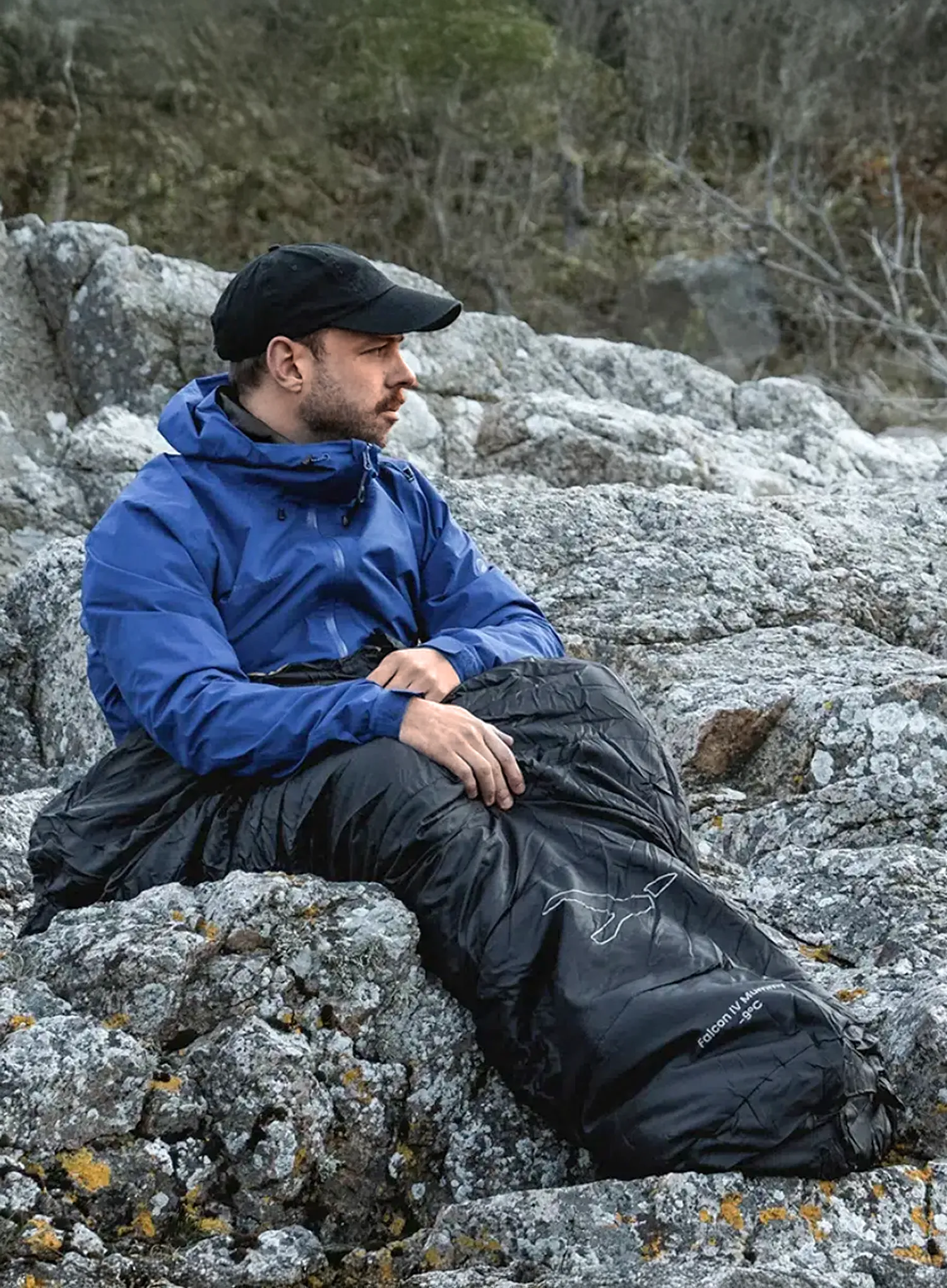 Sac de dormit sintetic Easy Camp Falcon IV Mummy -9C (200 cm)