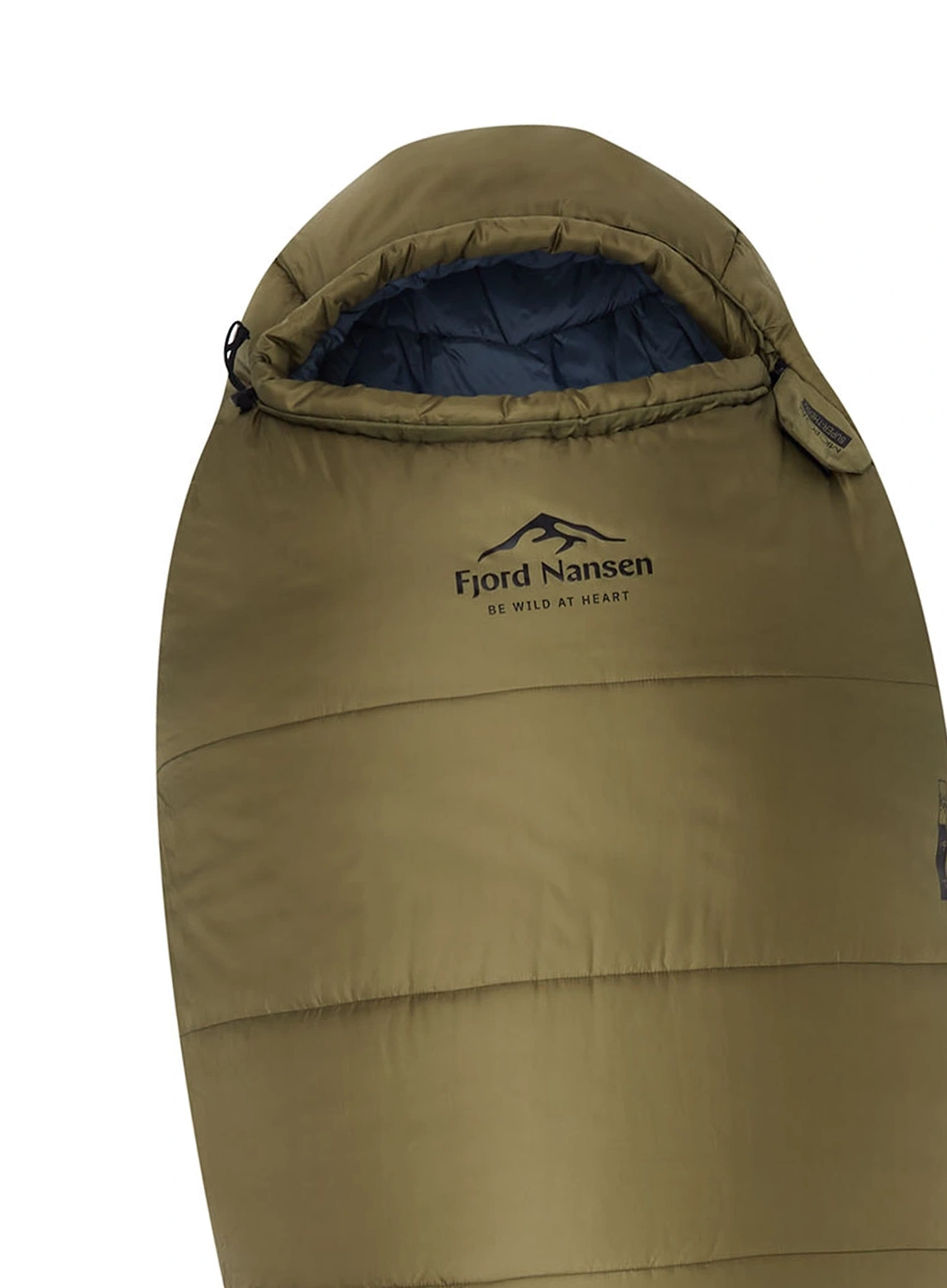 Sac de dormit sintetic Fjord Nansen Hadsel Mid SBS (178 cm) - olive drab