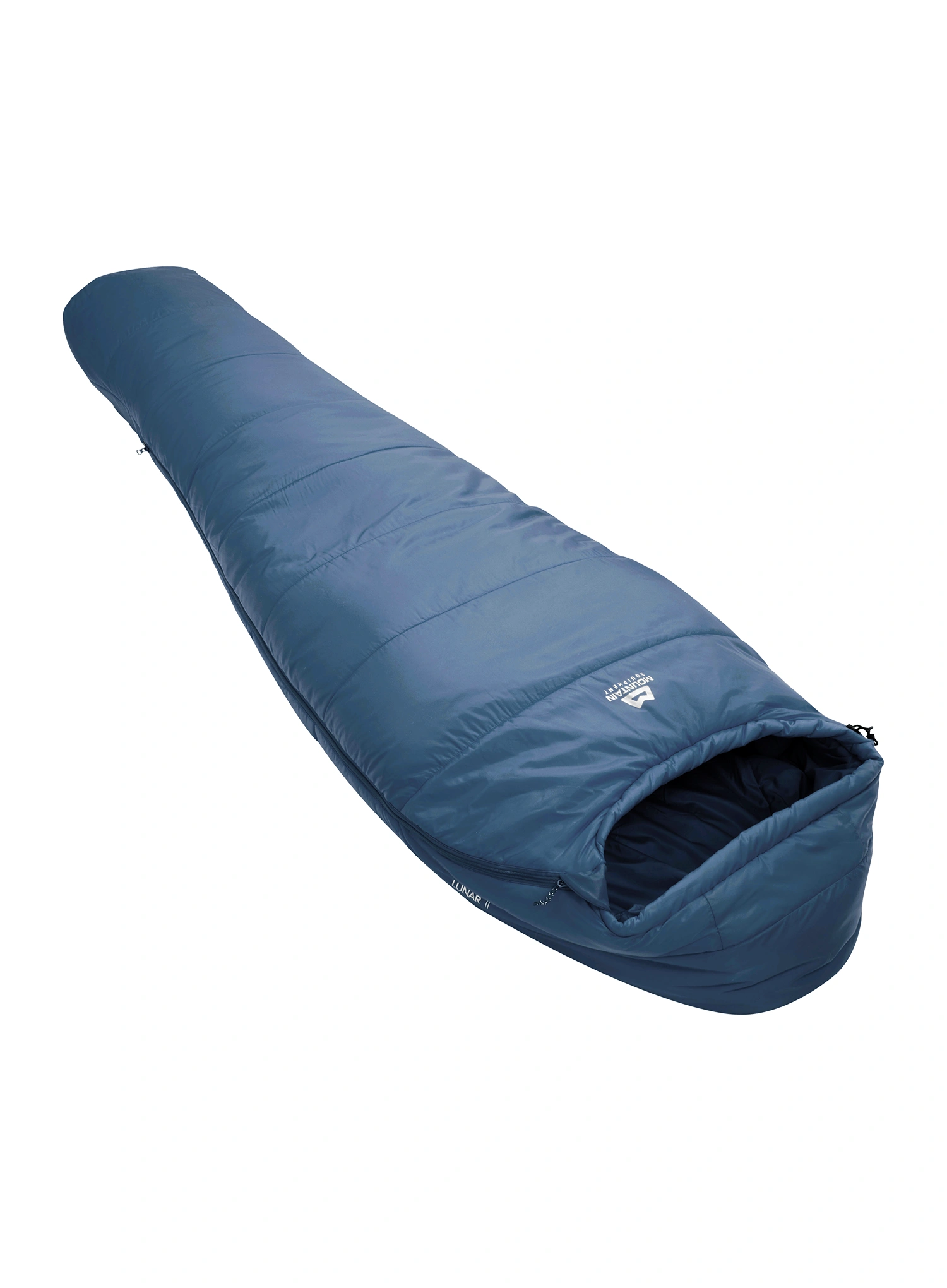 Sac de dormit sintetic Mountain Equipment Lunar II Long (197 cm) - blue denim