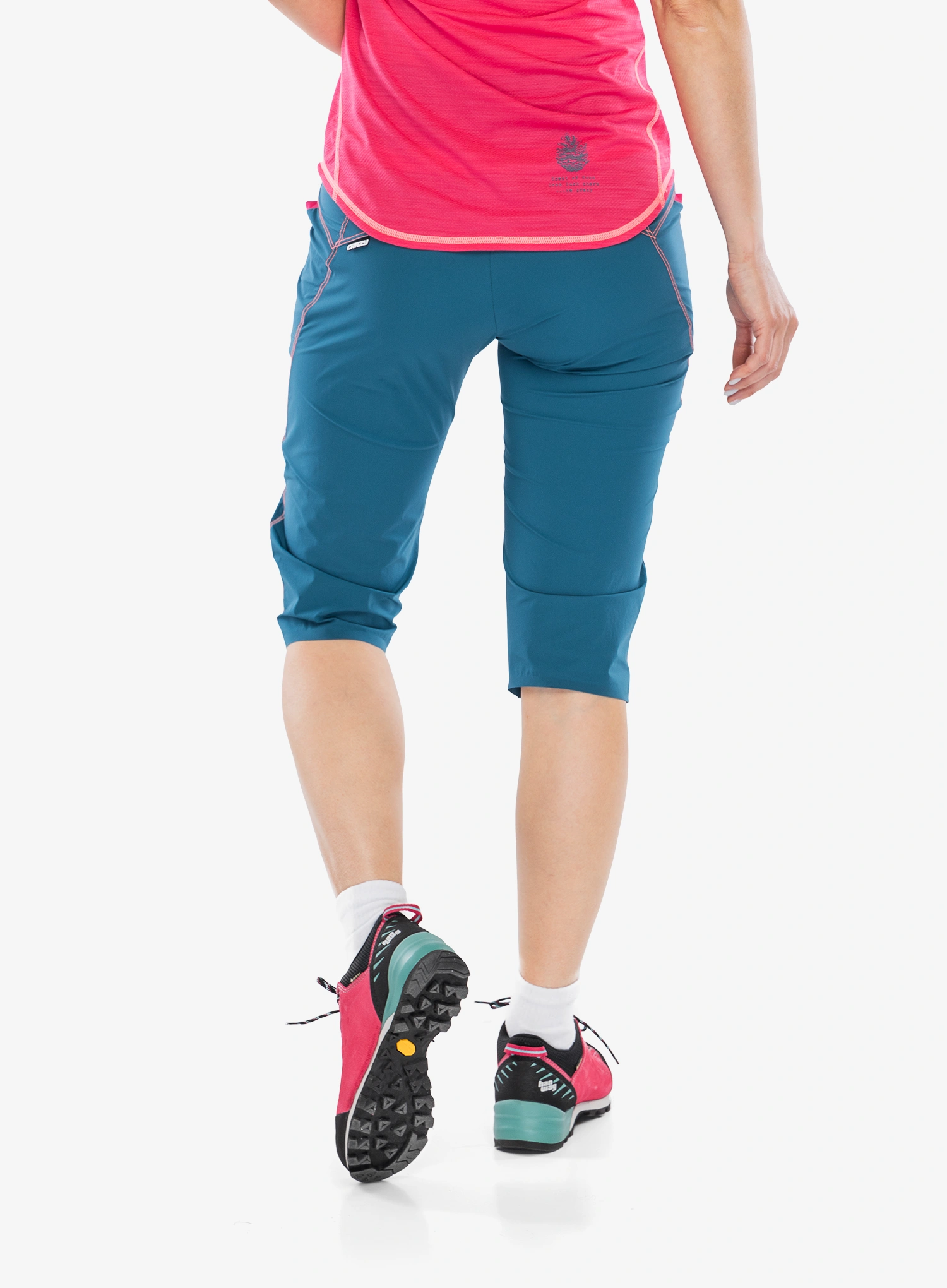 Pantaloni 3/4 Crazy Mid-Short Exit - coralin