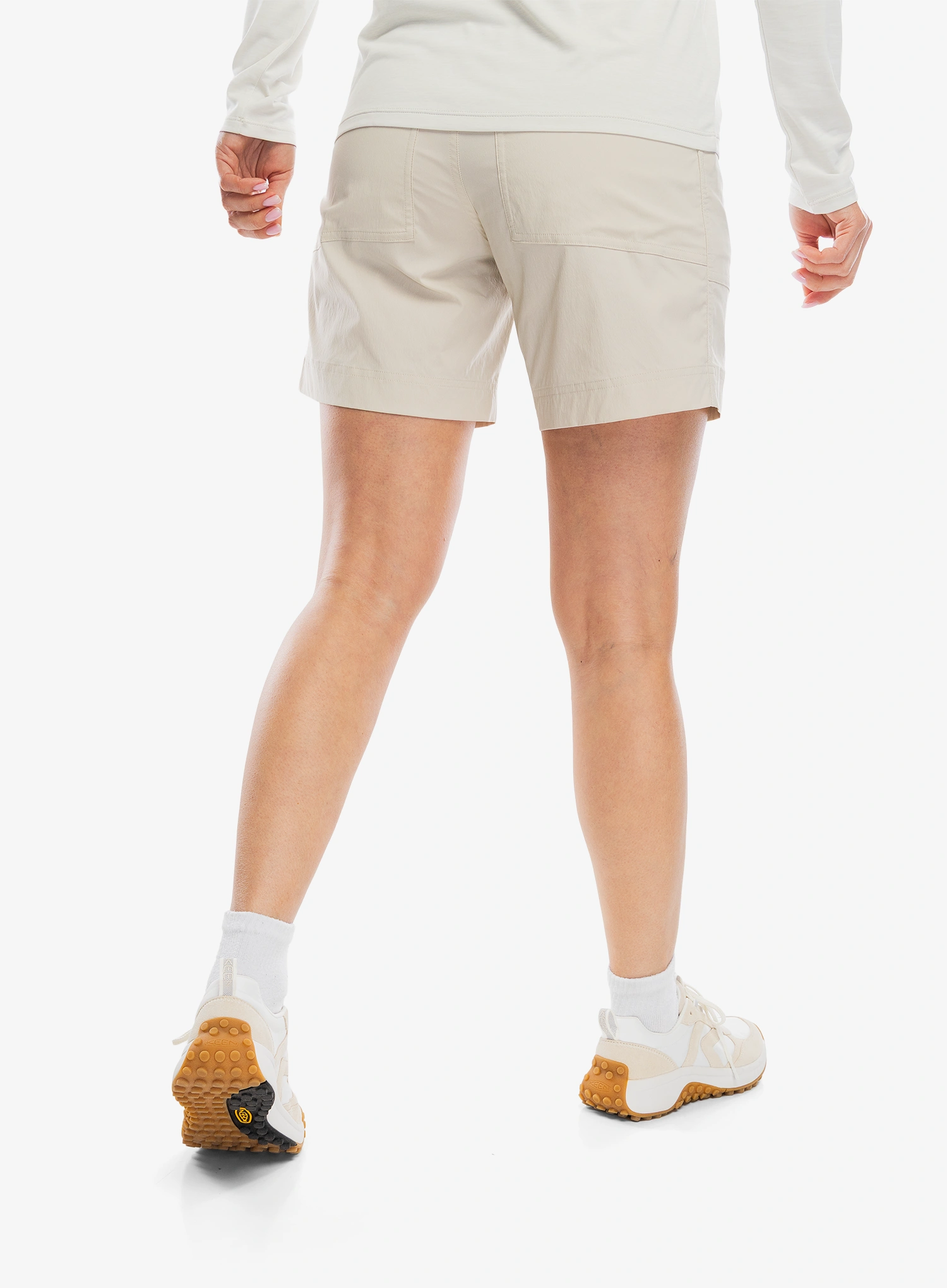 Pantaloni scurti femei Houdini Liquid Chore Shorts - foggy mountain