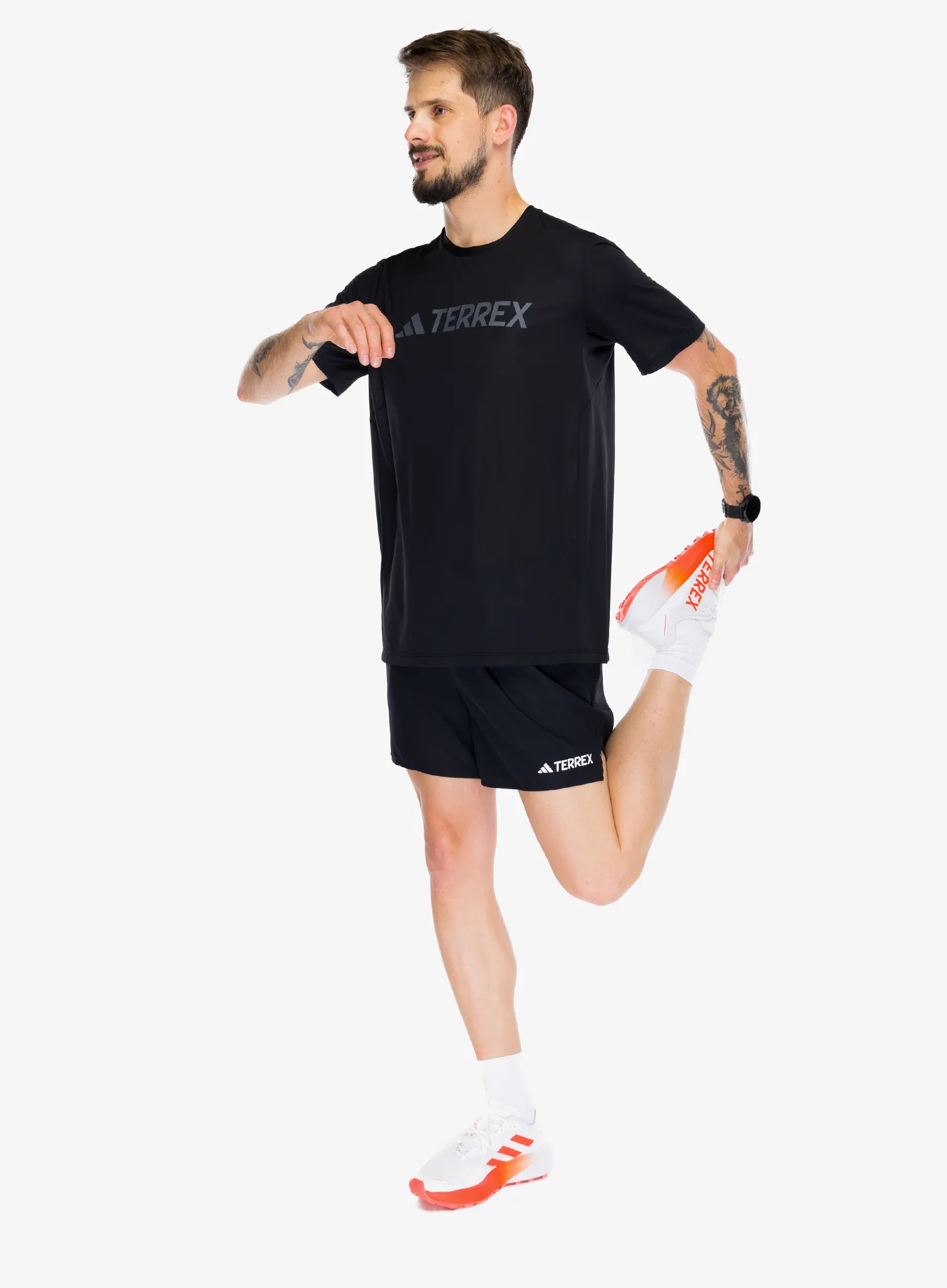 Pantaloni scurti alergare adidas TERREX Multi Light Short - black