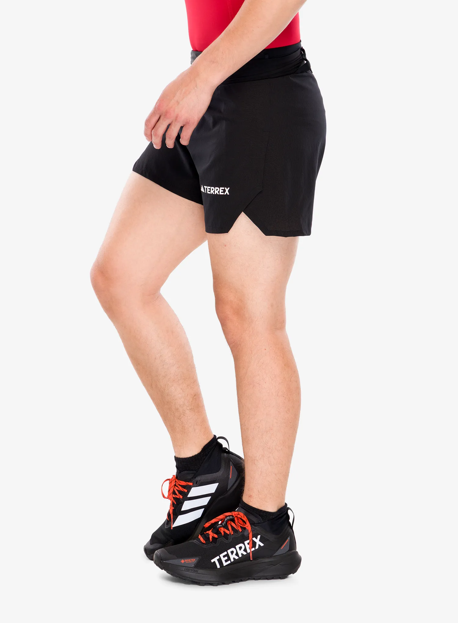 Pantaloni scurti alergare adidas TERREX Techrock Pro Trail Shorts