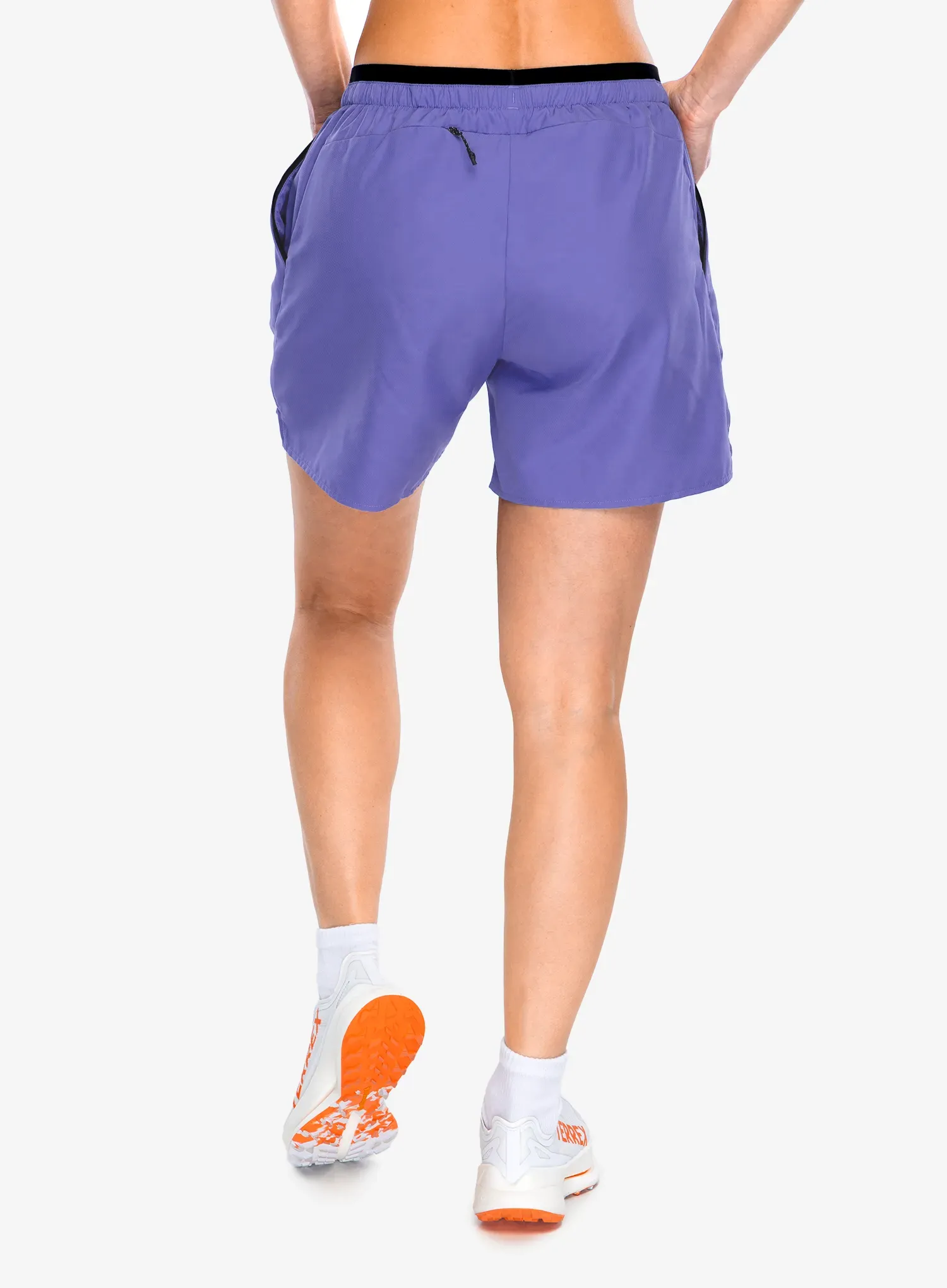 Pantaloni scurti alergare femei adidas TERREX Multi Light Shorts - semi cobalt blue