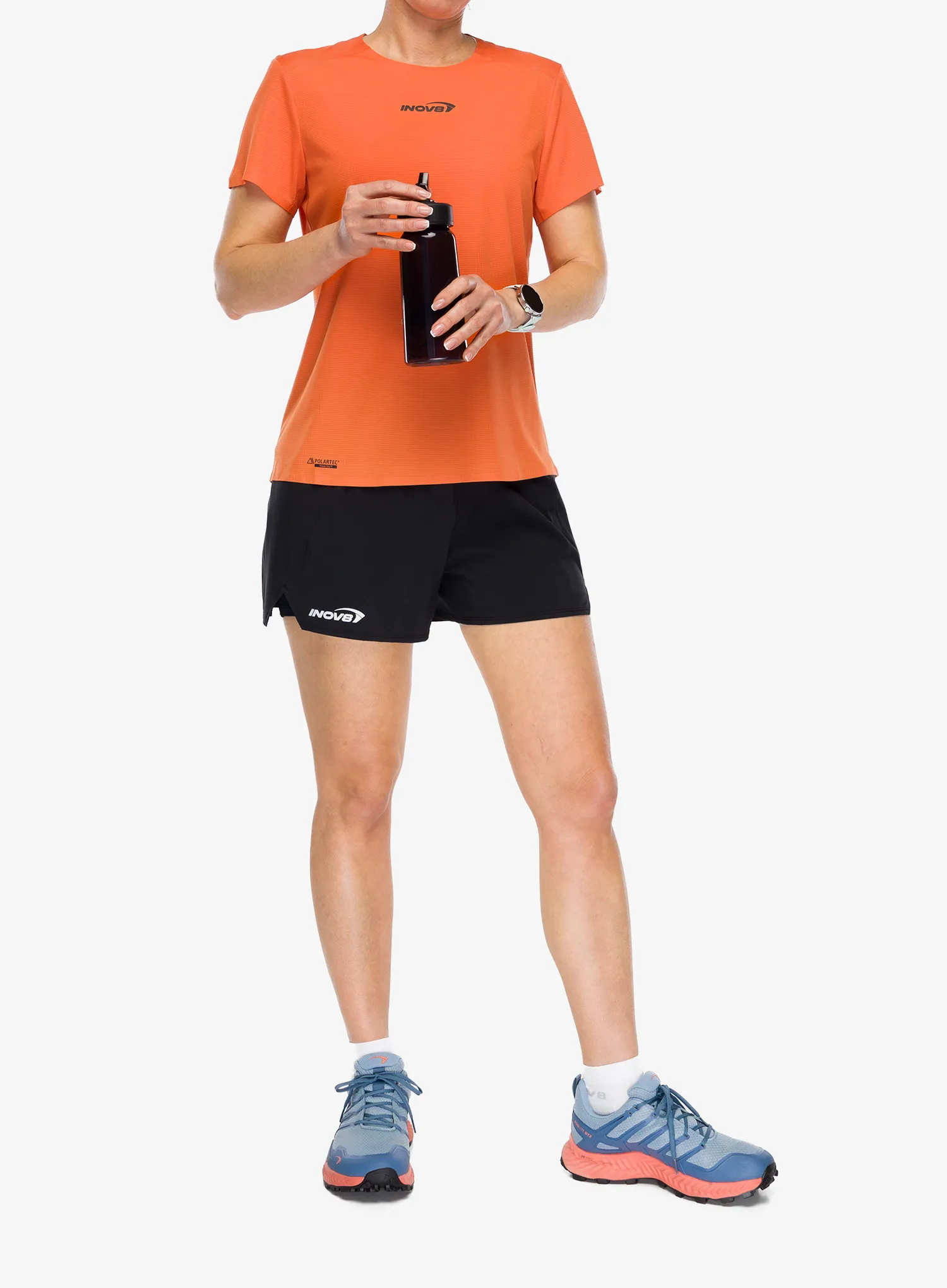 Pantaloni scurti alergare femei Inov-8 Airlite 2in1 Short - black