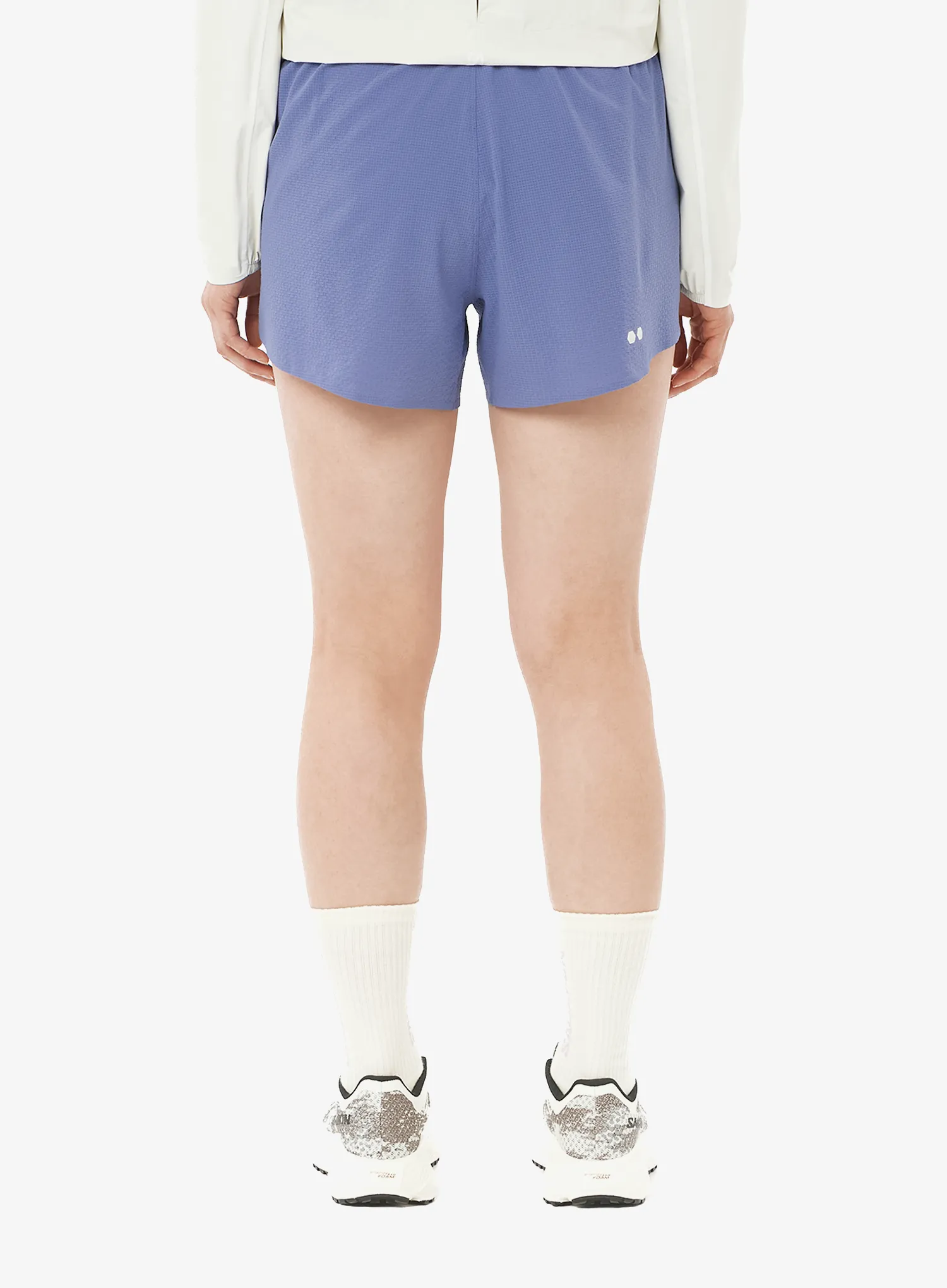 Pantaloni scurti alergare femei Salomon Sense Aero Stow 4 Shorts - marlin