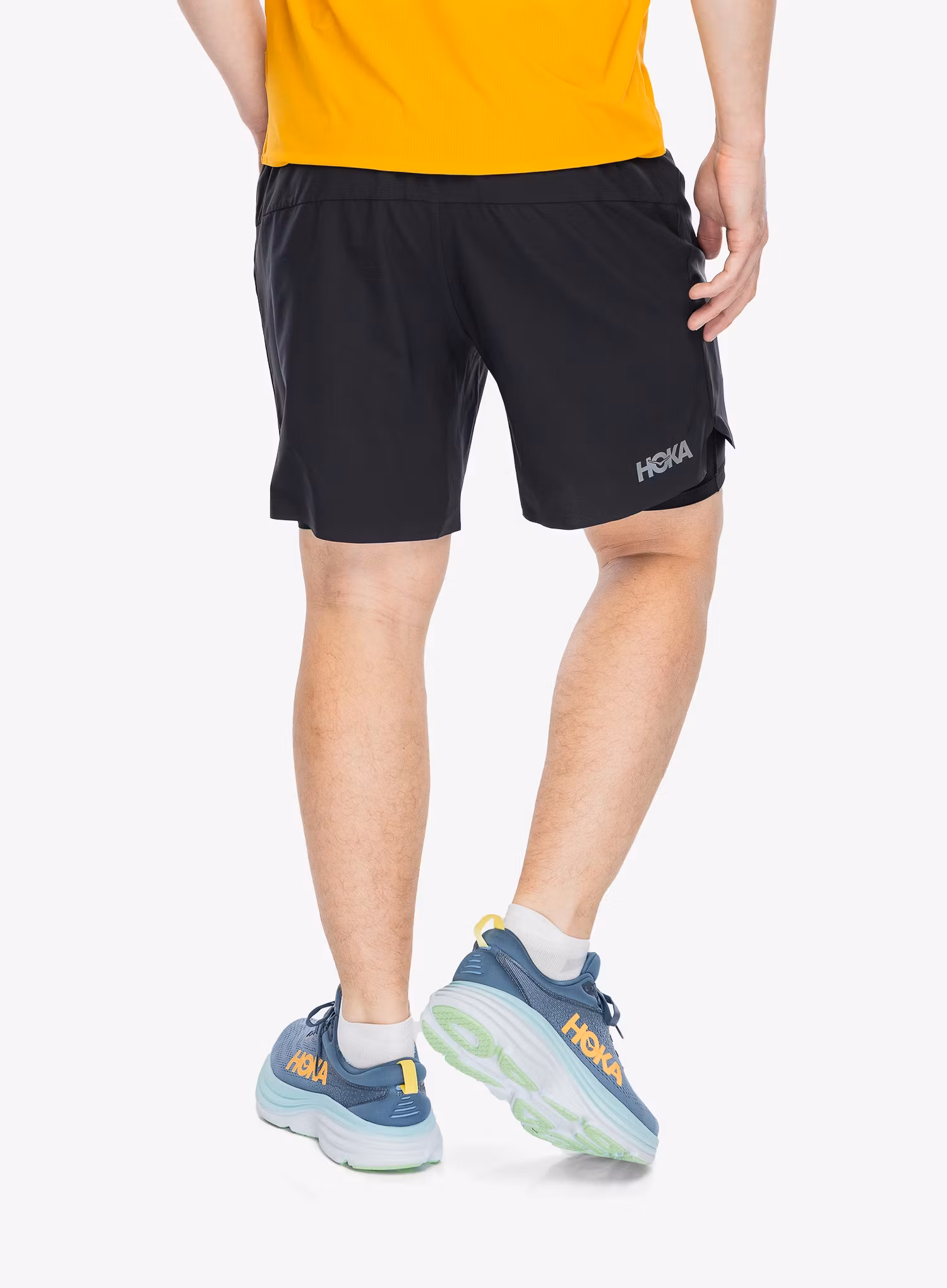 Pantaloni scurti alergare Hoka Skyglide Short - black