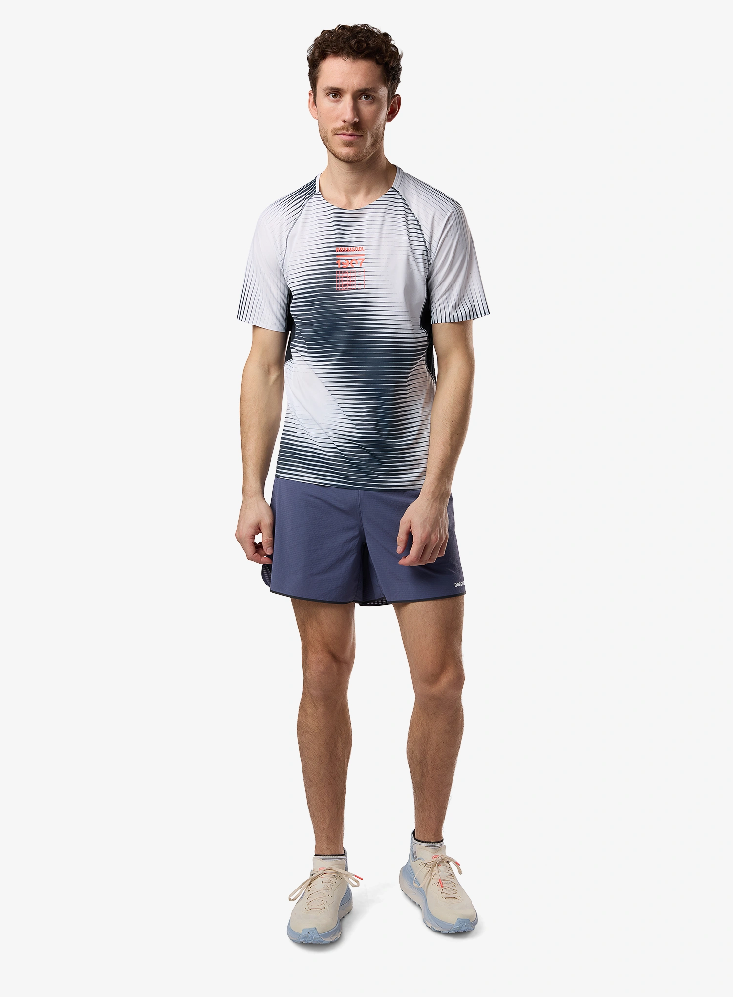 Pantaloni scurti alergare Rossignol Sapa 2in1 Short 7in - true night blue 