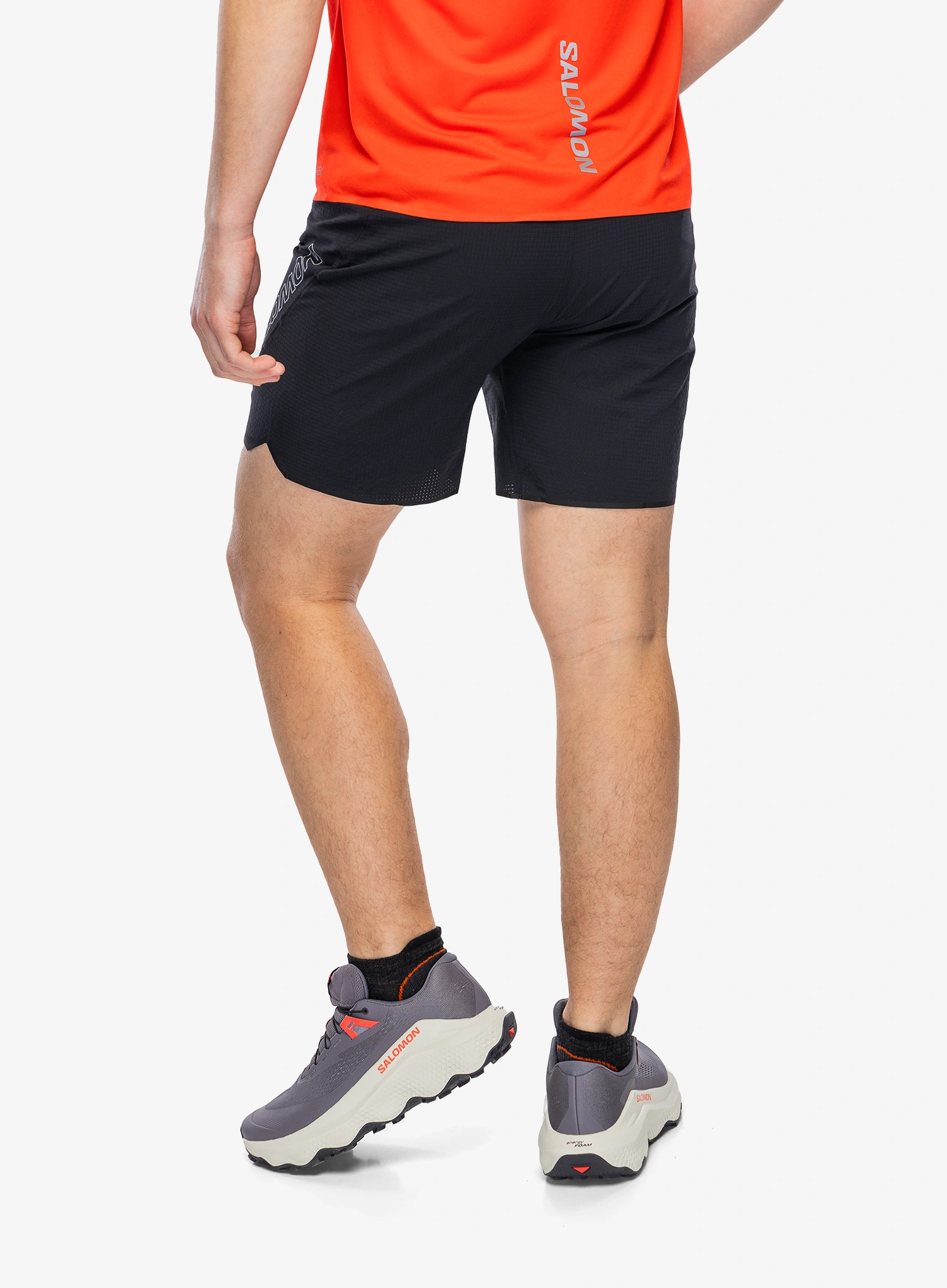 Pantaloni scurti alergare Salomon Sense Aero 7 Short - deep black
