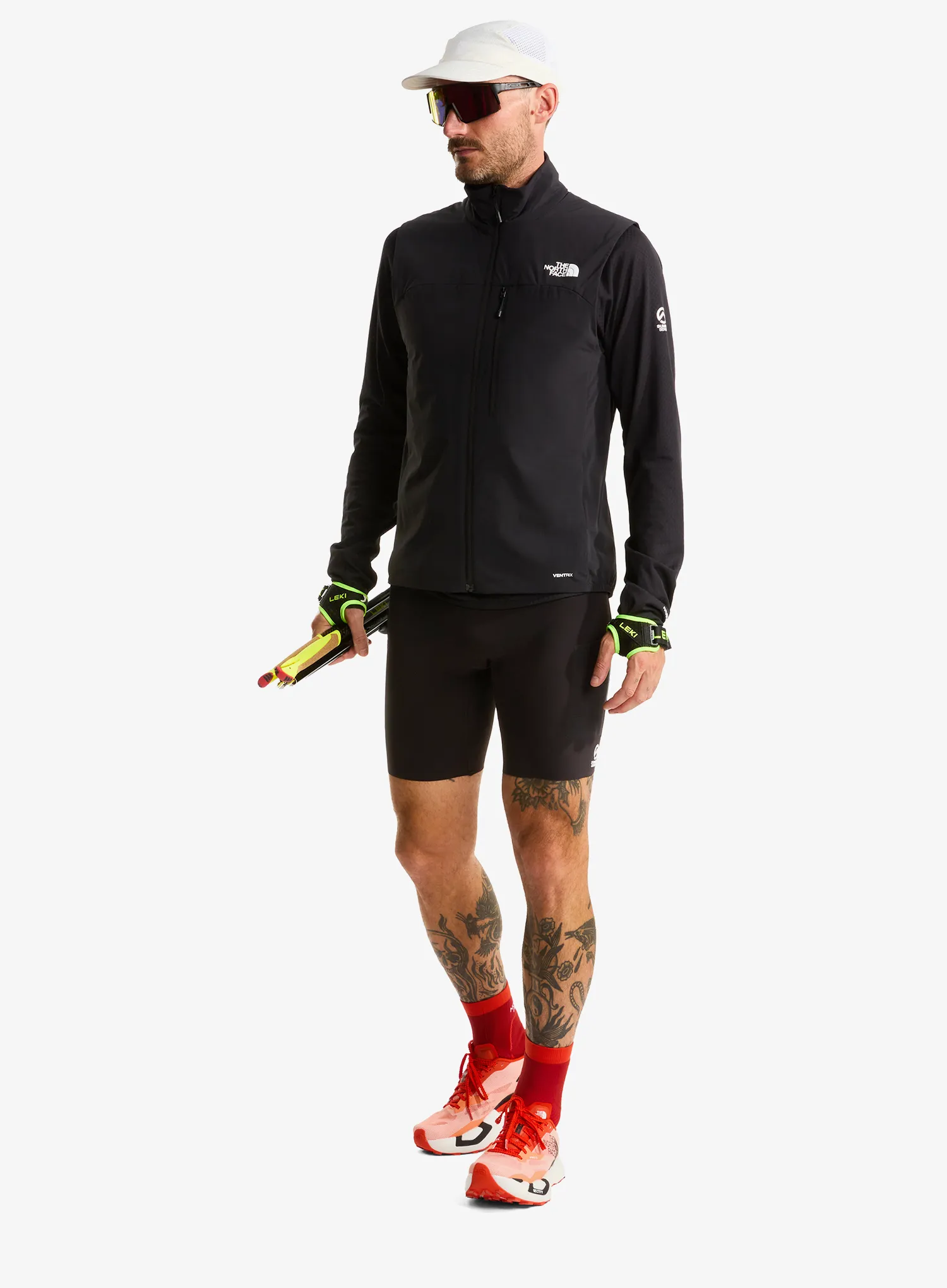 Pantaloni scurti alergare The North Face Summit Ripido Tight Short - tnf black