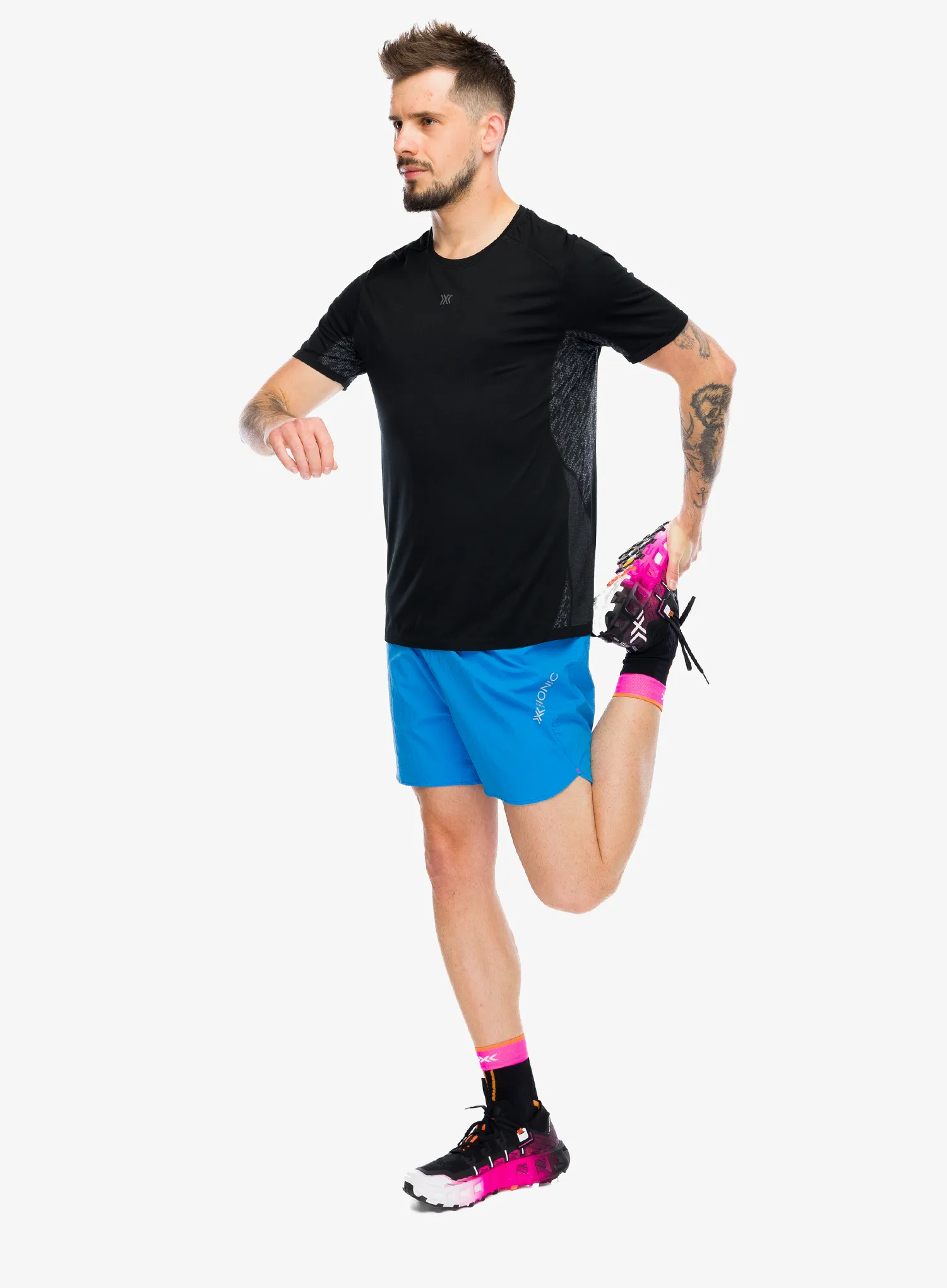 Pantaloni scurti alergare X-Bionic Corefusion Run Discover Shorts - eternal ice