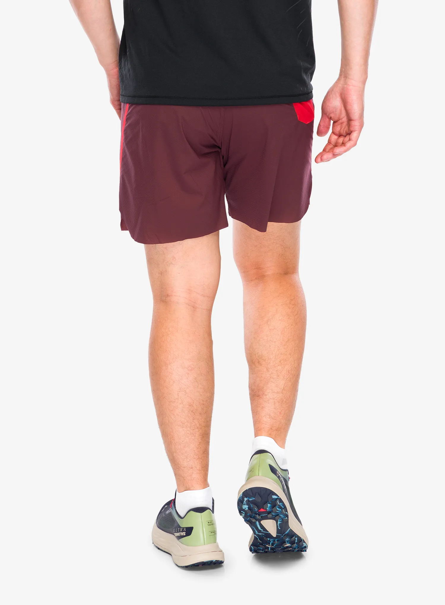 Pantaloni scurti barbati Salomon S/Lab Speed Spl 7 Shorts - decadent chocolate