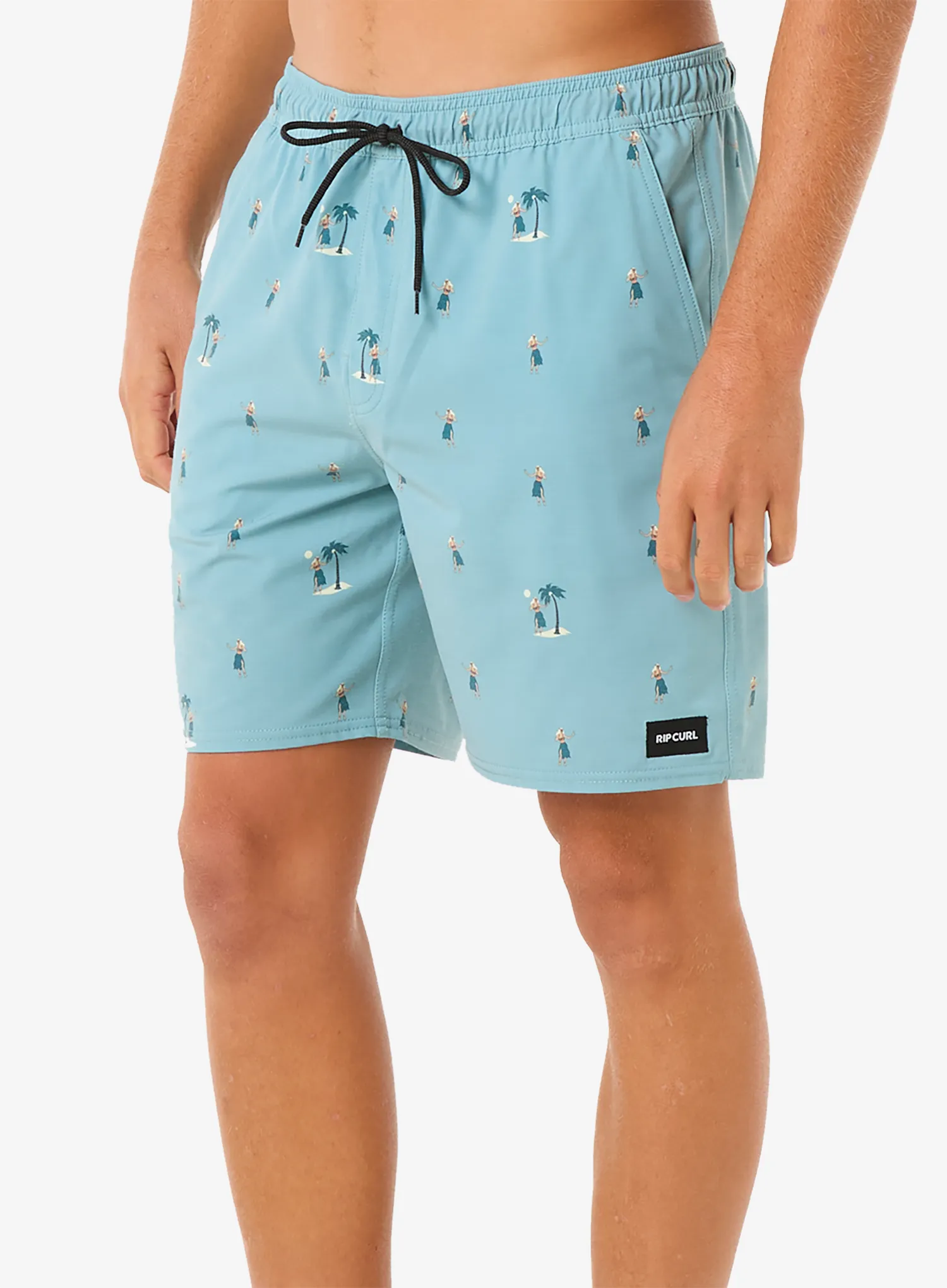 Pantaloni scurti Rip Curl Hula Breach Volley - blue lagoon