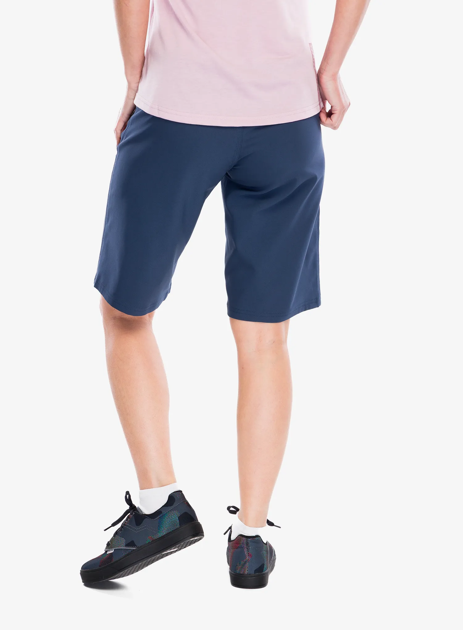 Pantaloni scurti ciclism femei ION Logo - indigo dawn