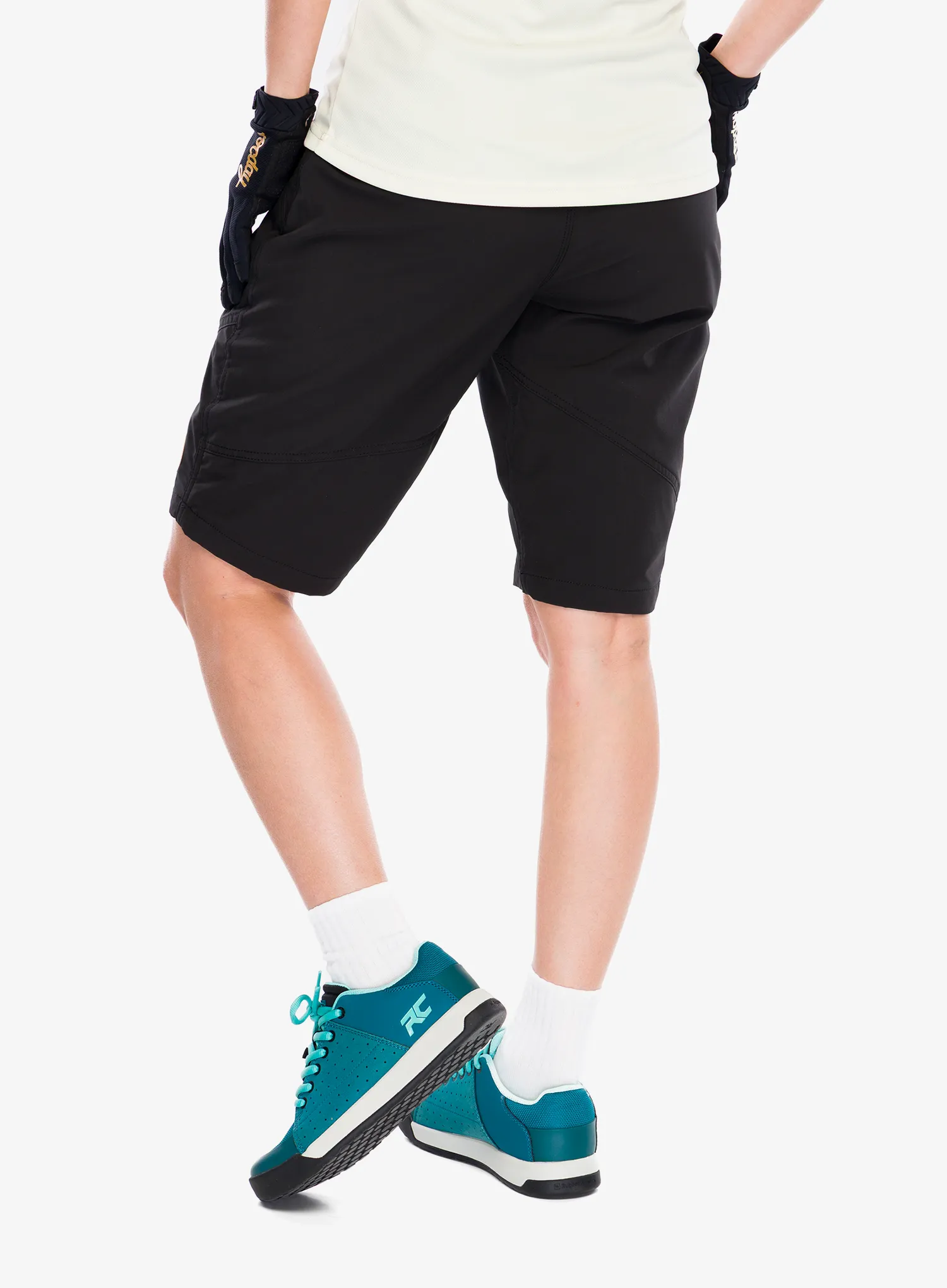 Pantaloni scurti ciclism femei Rocday Roc Lite - black