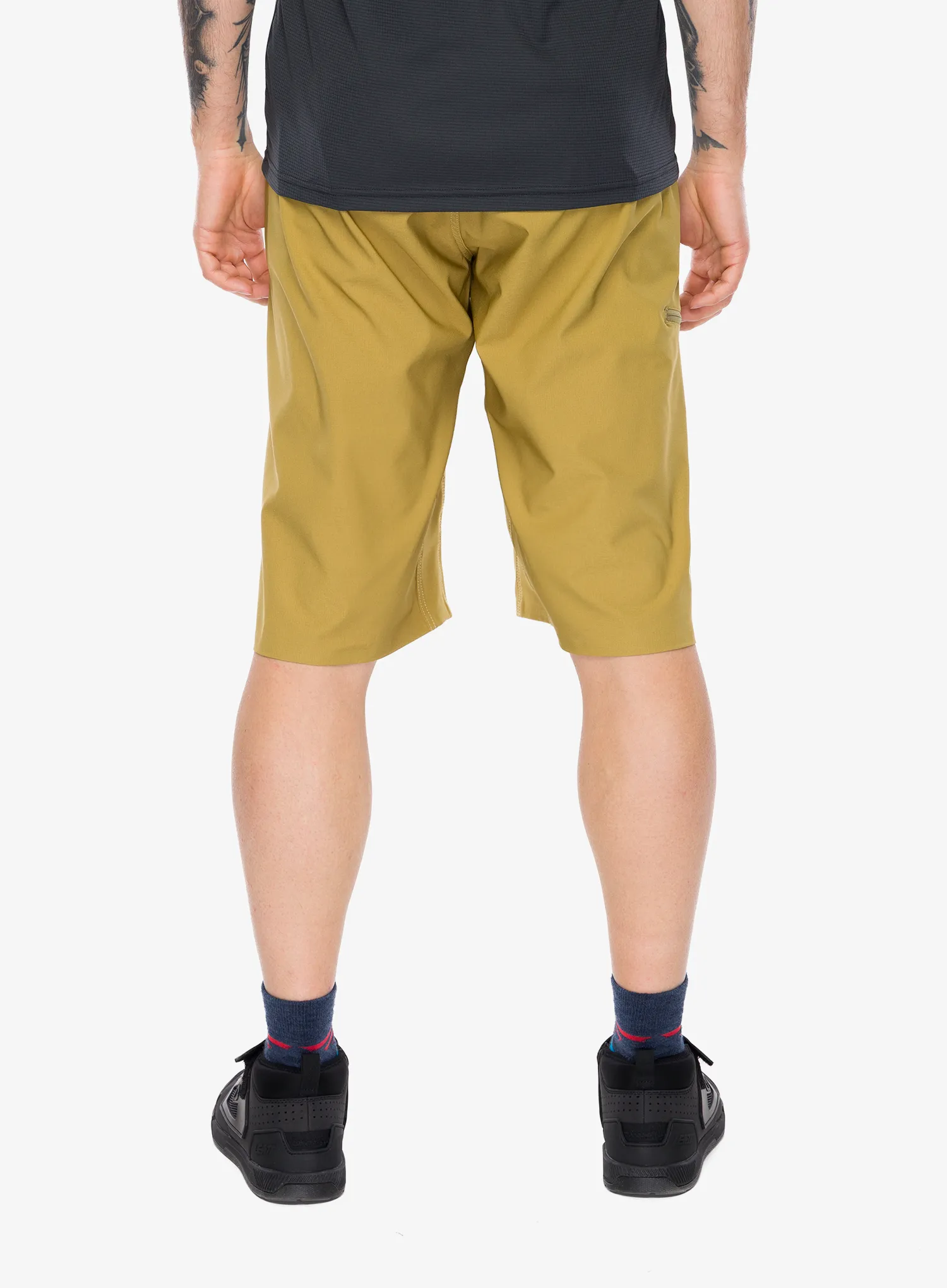 Pantaloni scurti ciclism Leatt MTB Gravity 2.0 Shorts - brass brown