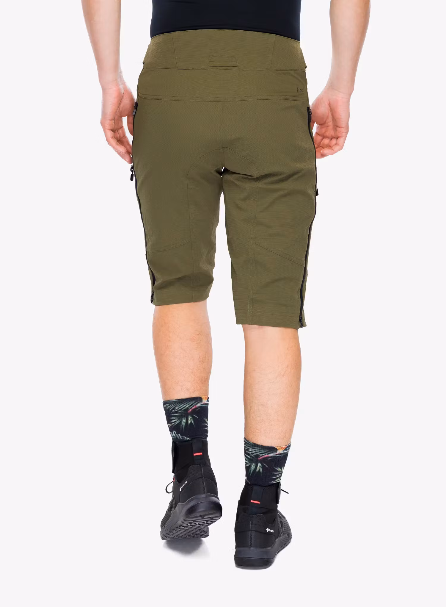Pantaloni scurti ciclism Norrona Fjora Flex1 Heavy Duty Shorts - olive night
