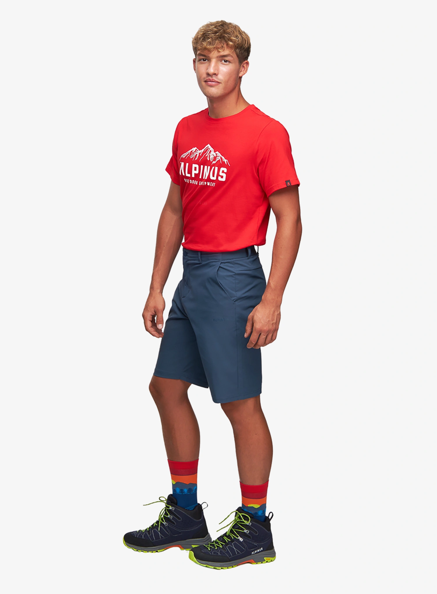 Pantaloni scurti drumetie Alpinus Ferrera - navy