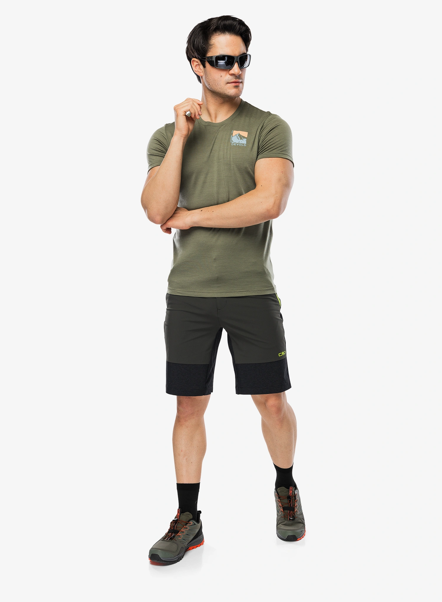 Pantaloni scurti drumetie CMP Drayno Bermuda - pine
