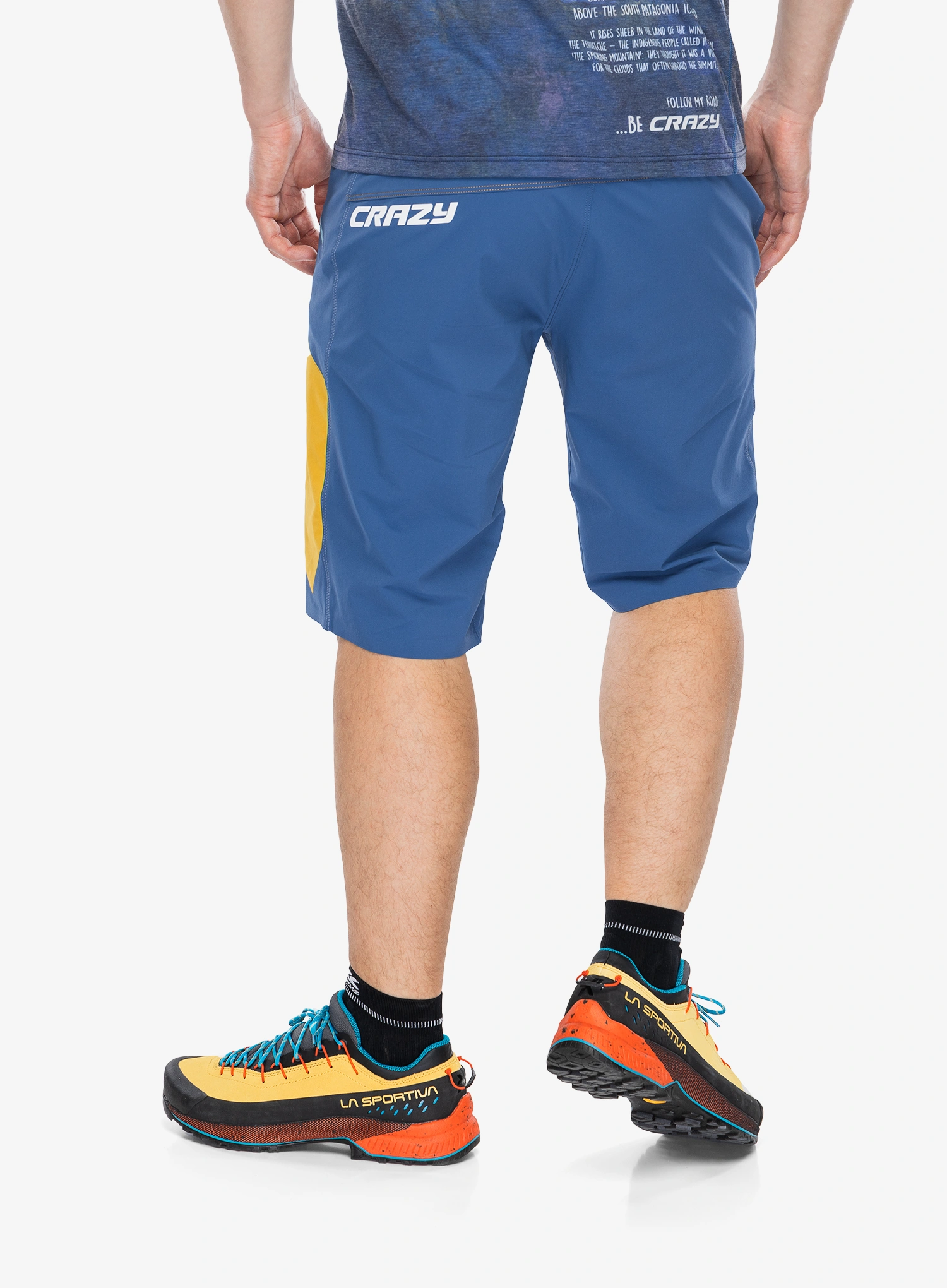 Pantaloni scurti drumetie Crazy Short Resolution - sulphur