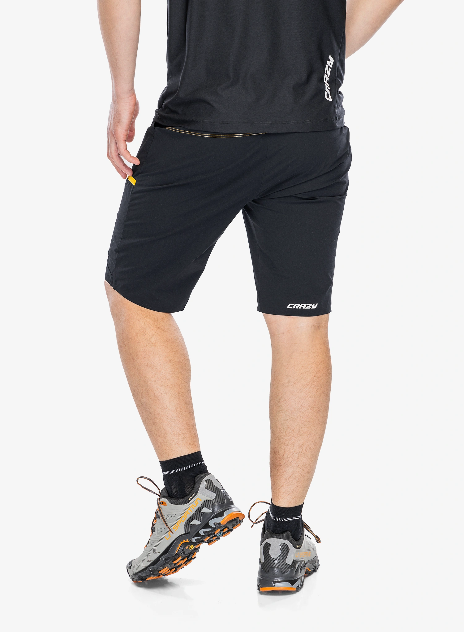Pantaloni scurti drumetie Crazy Short Traverse  - sulphur