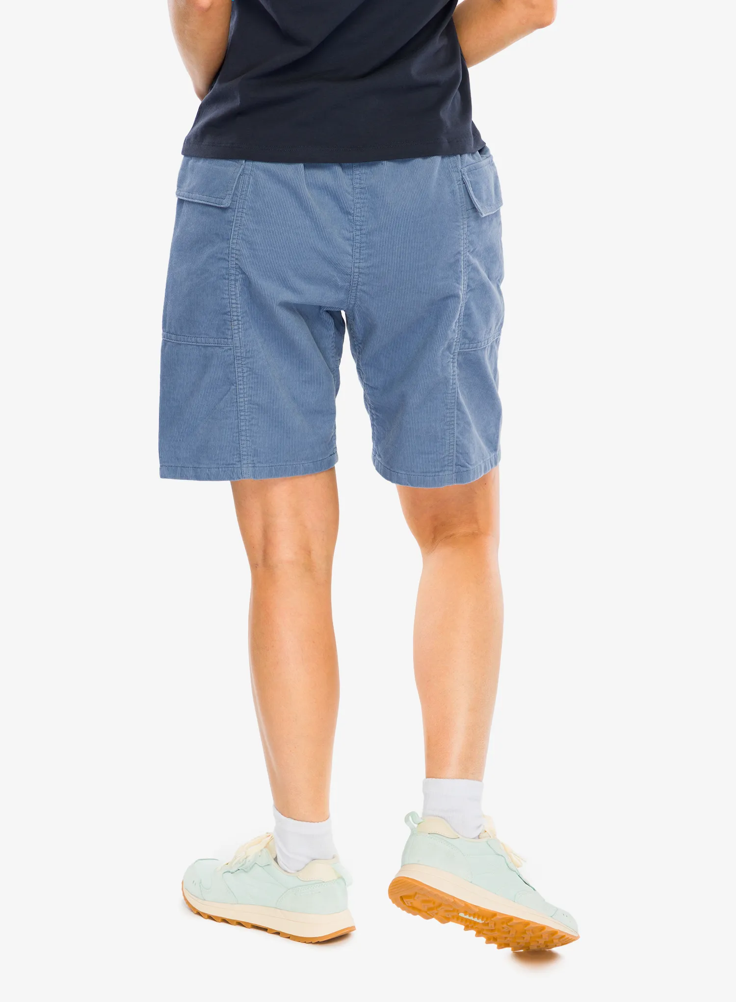 Pantaloni scurti drumetie femei Gramicci Corduroy Utility Short - smoky blue