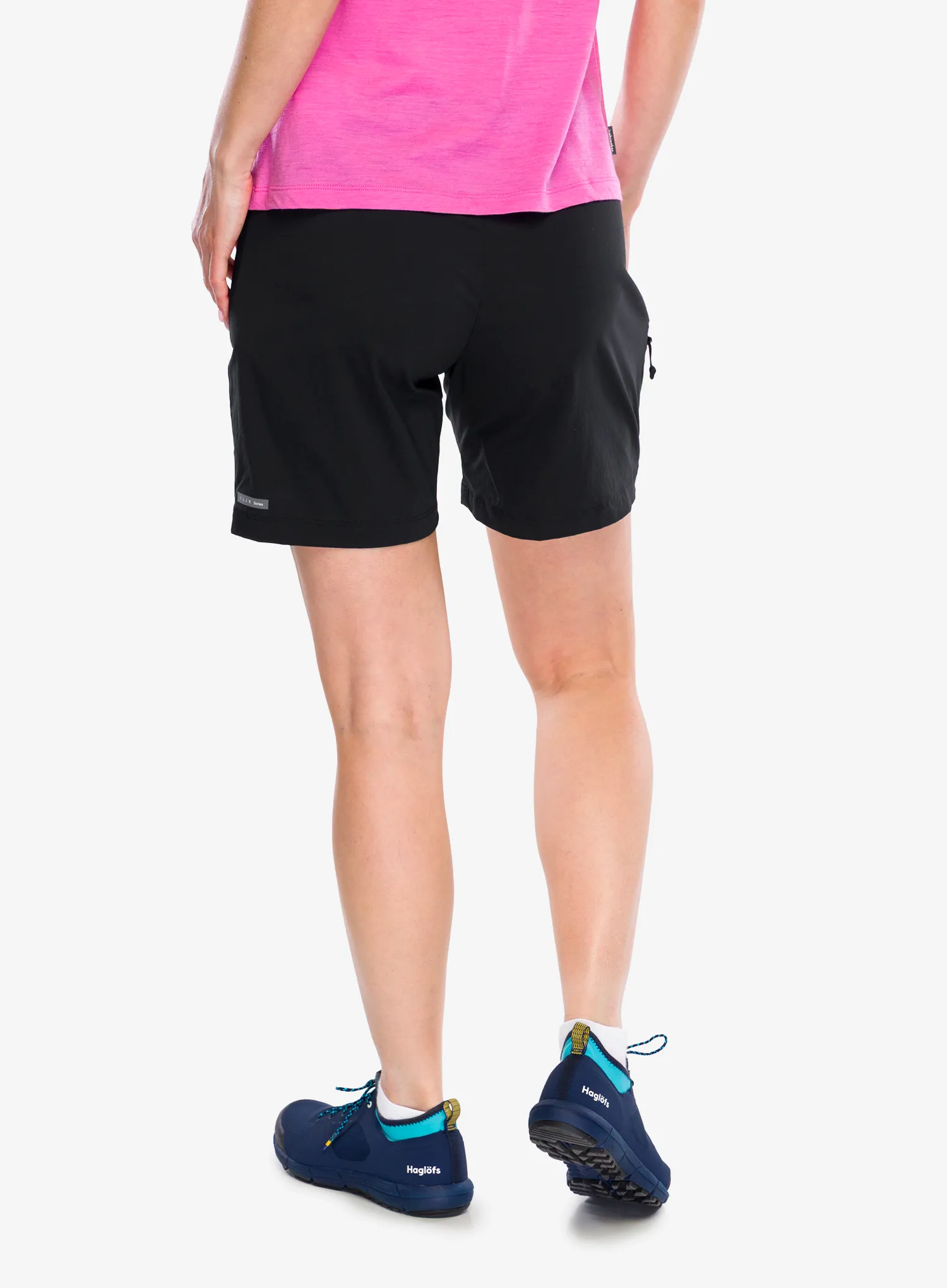Pantaloni scurti drumetie femei Haglofs L.I.M Fuse II Shorts - true black