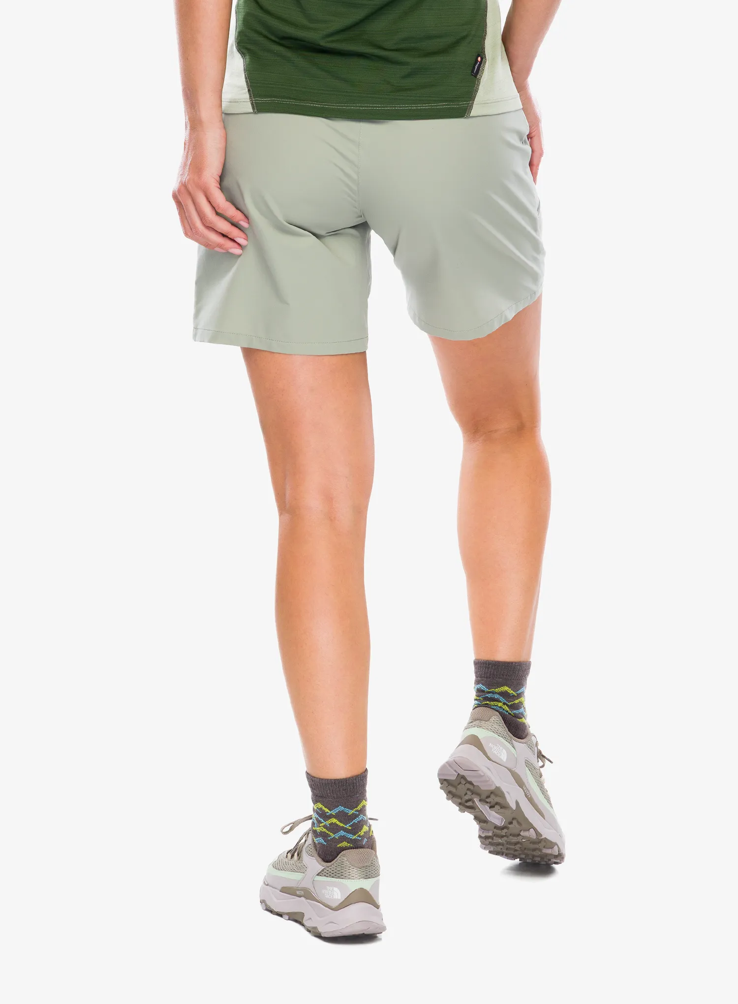 Pantaloni scurti drumetie femei Jack Wolfskin Prelight Stride Short - mint leaf
