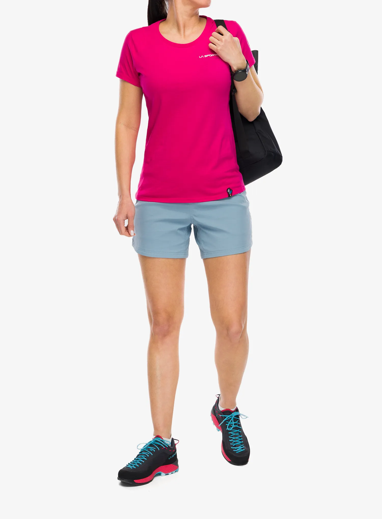 Pantaloni scurti drumetie femei La Sportiva Gambit Short - limestone