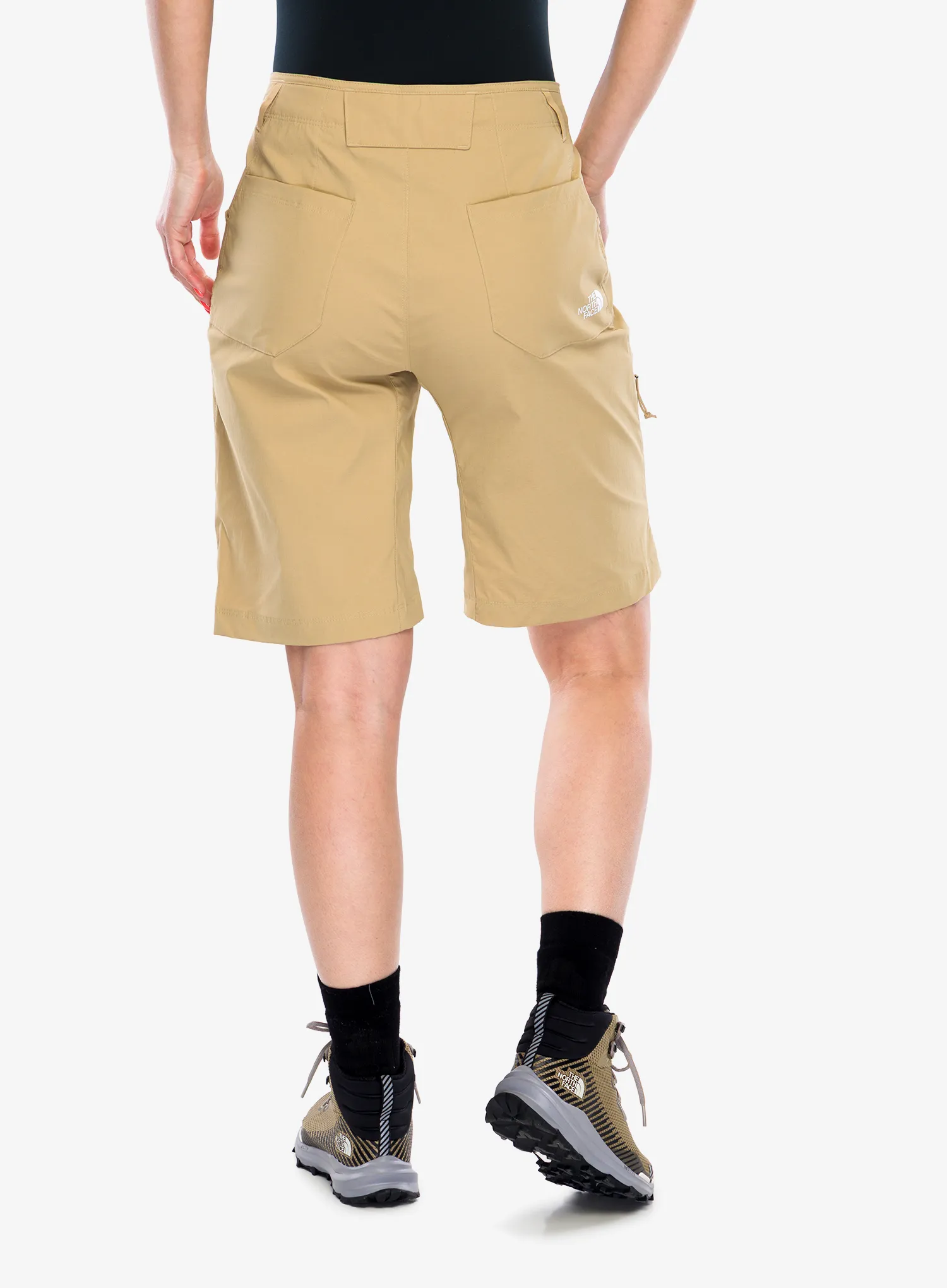 Pantaloni scurti drumetie femei The North Face Exploration Short - khaki stone