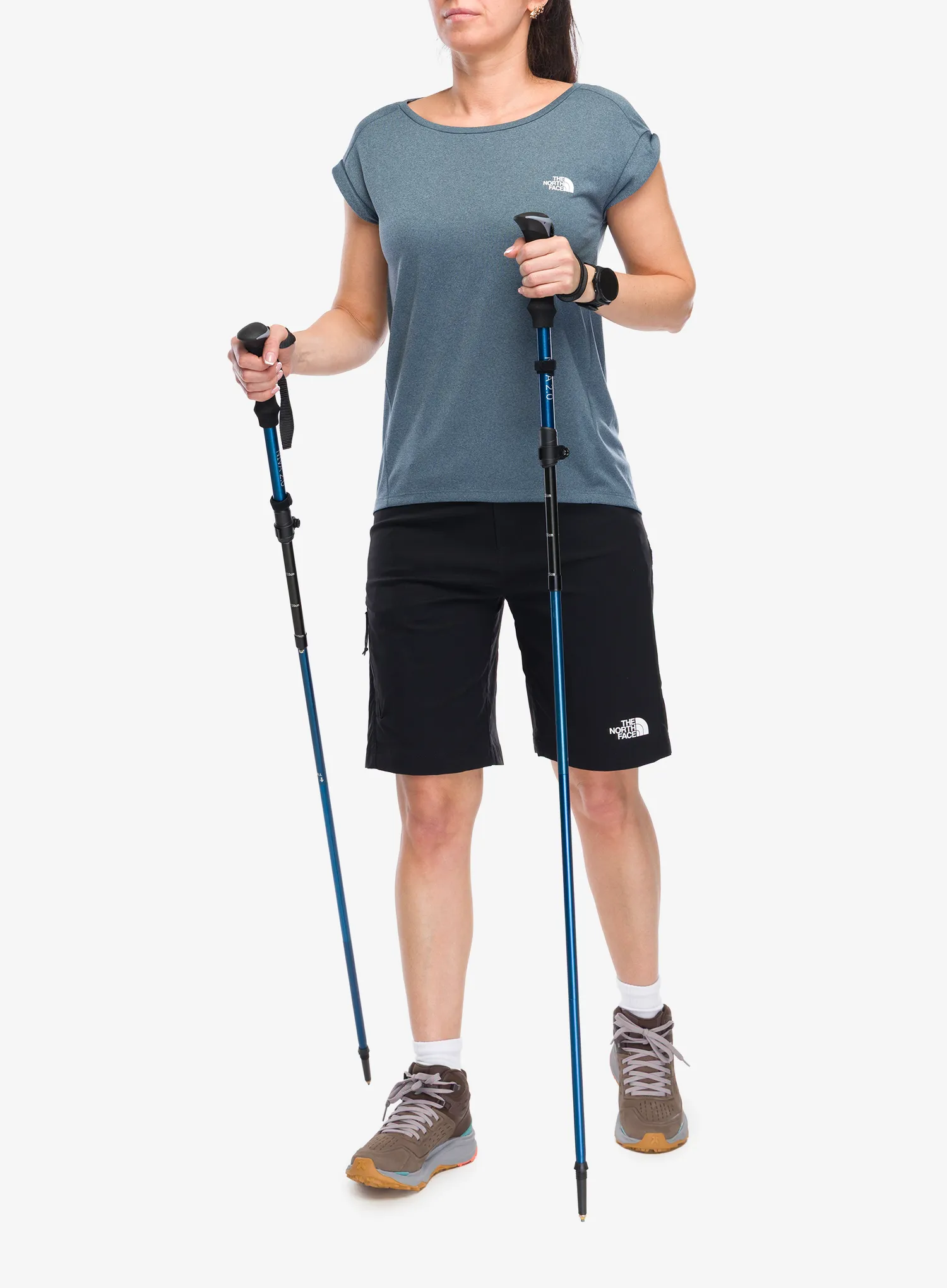Pantaloni scurti drumetie femei The North Face Exploration Short - tnf black