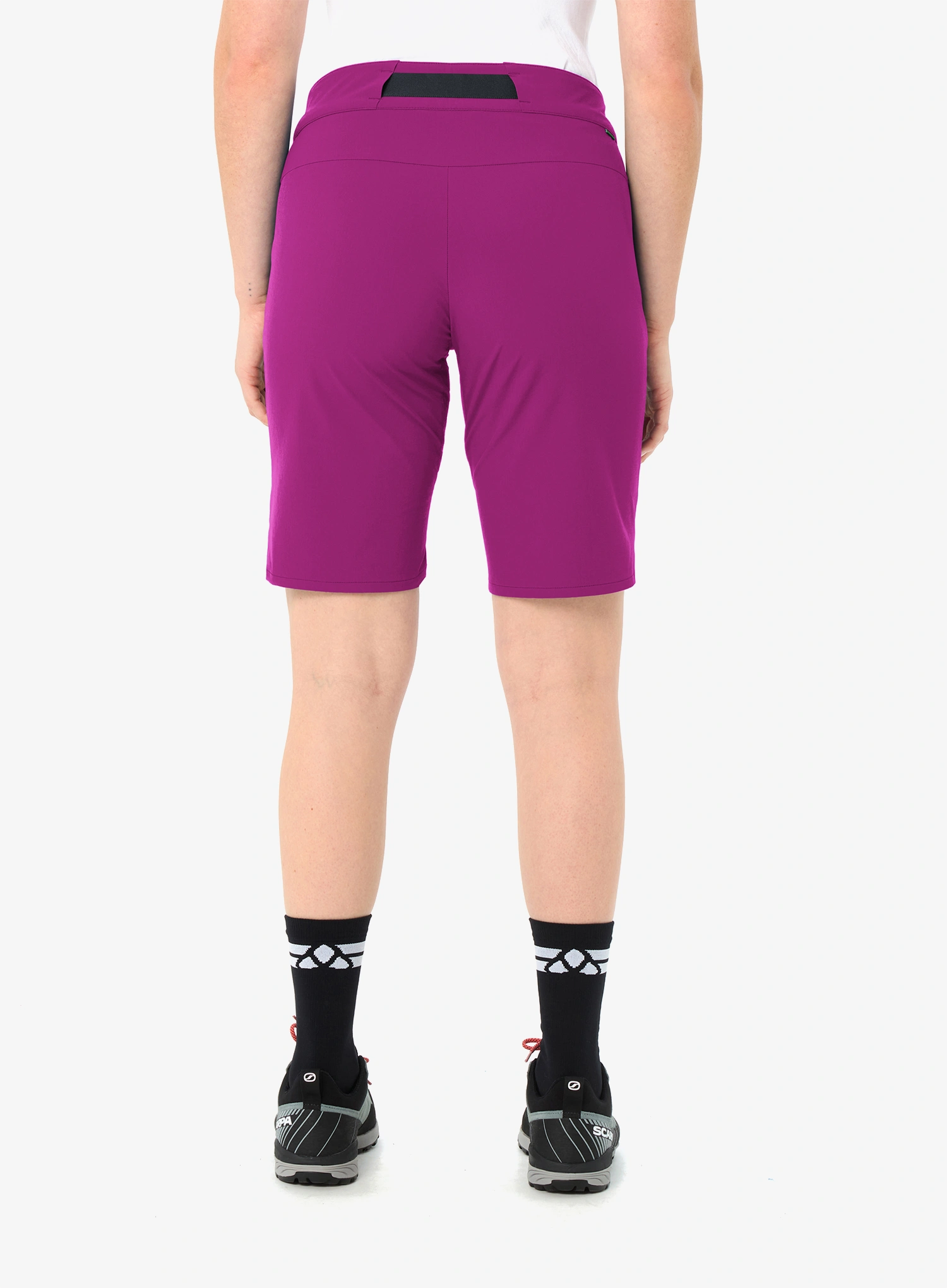 Pantaloni scurti drumetie femei Vaude Badile Shorts II - pink orchid