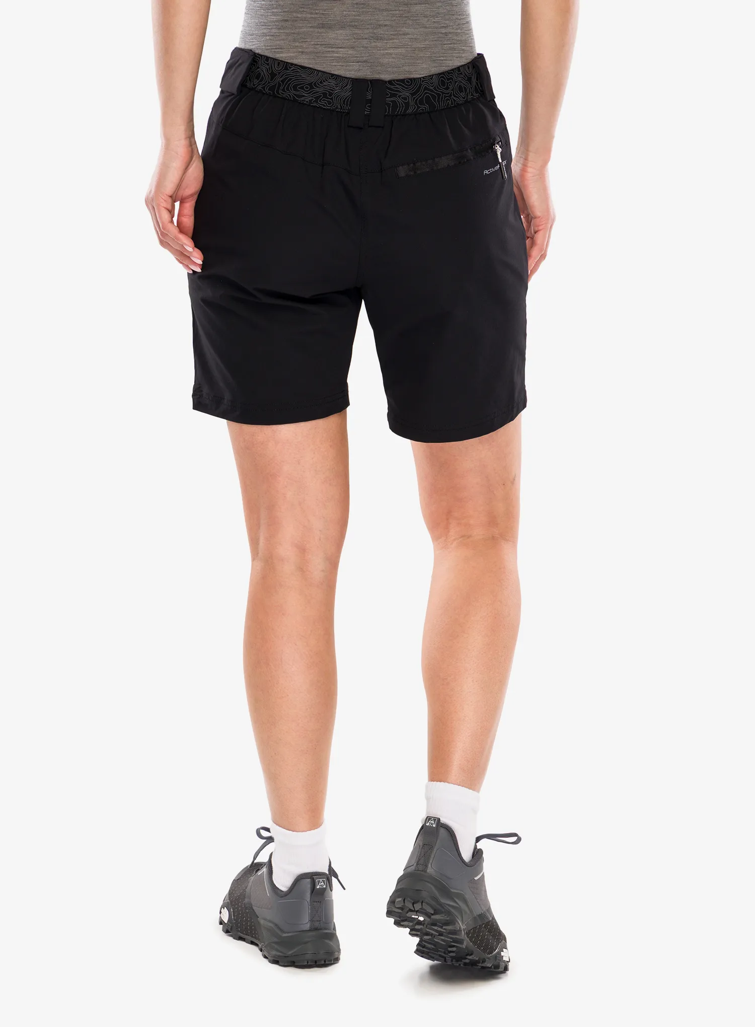 Pantaloni scurti drumetie femei Viking Expander Shorts - black