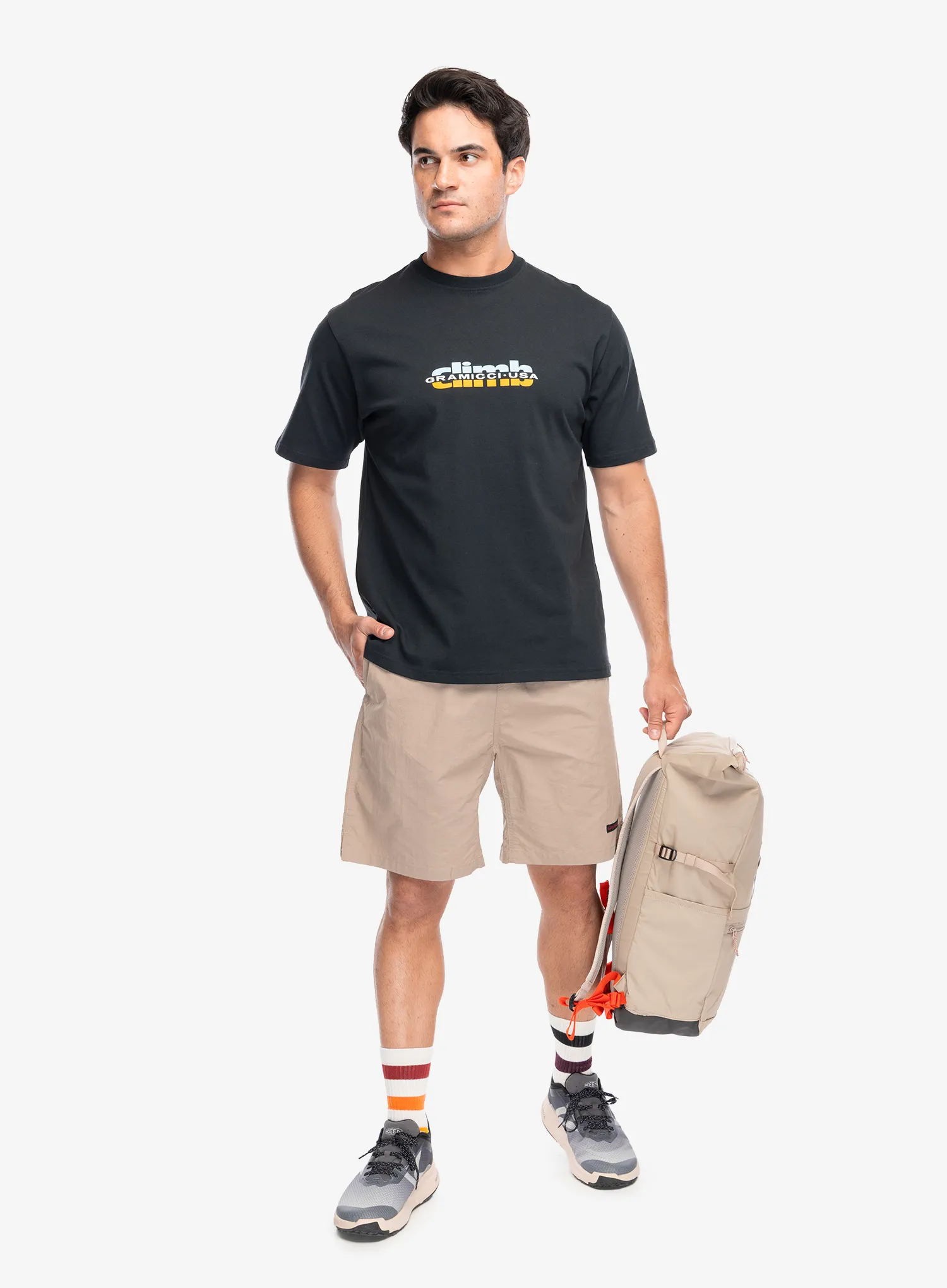 Pantaloni scurti drumetie Gramicci Nylon Packable G-Short - milk tea