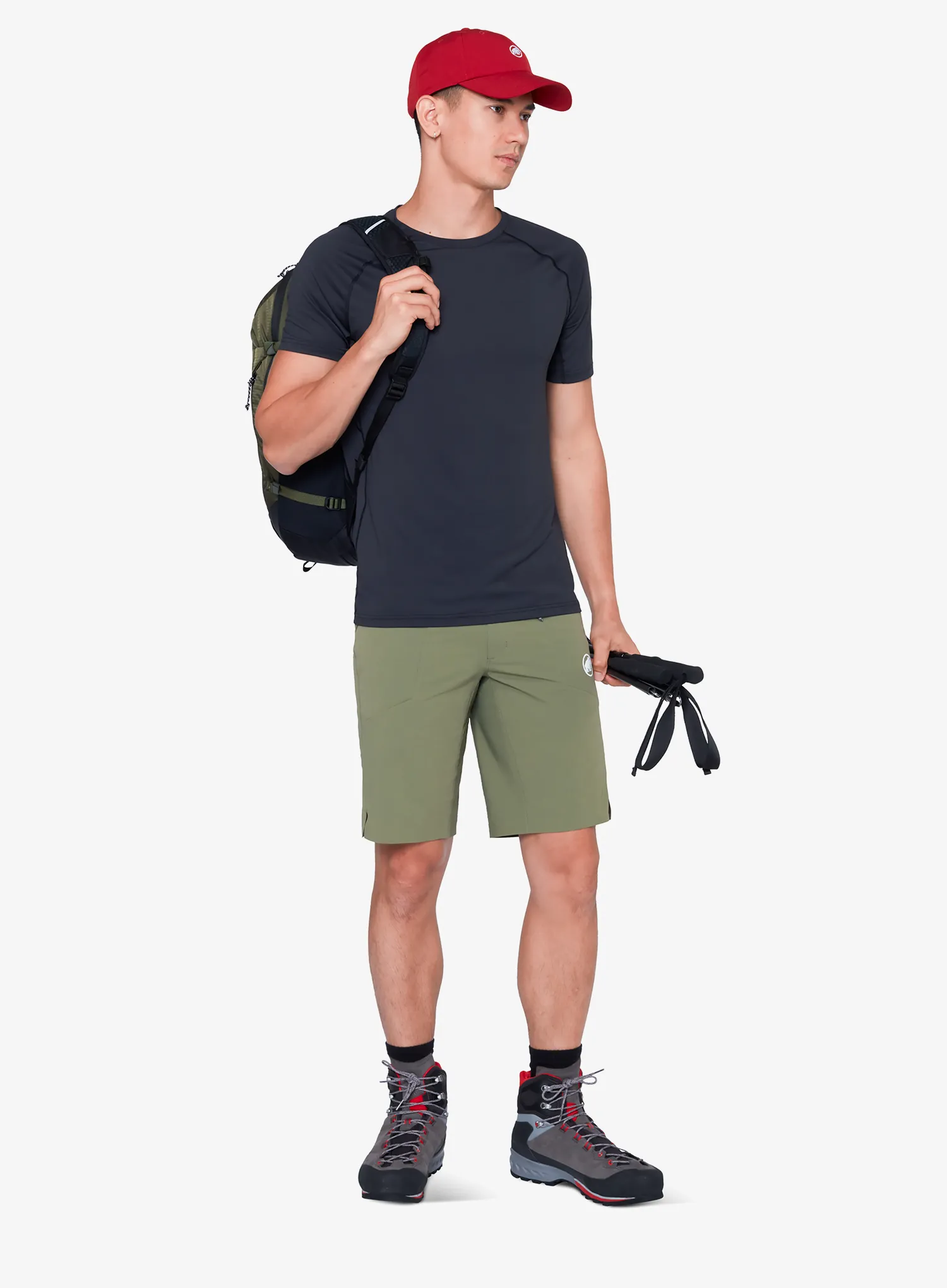 Pantaloni scurti drumetie Mammut Aenergy Light SO Shorts - marsh