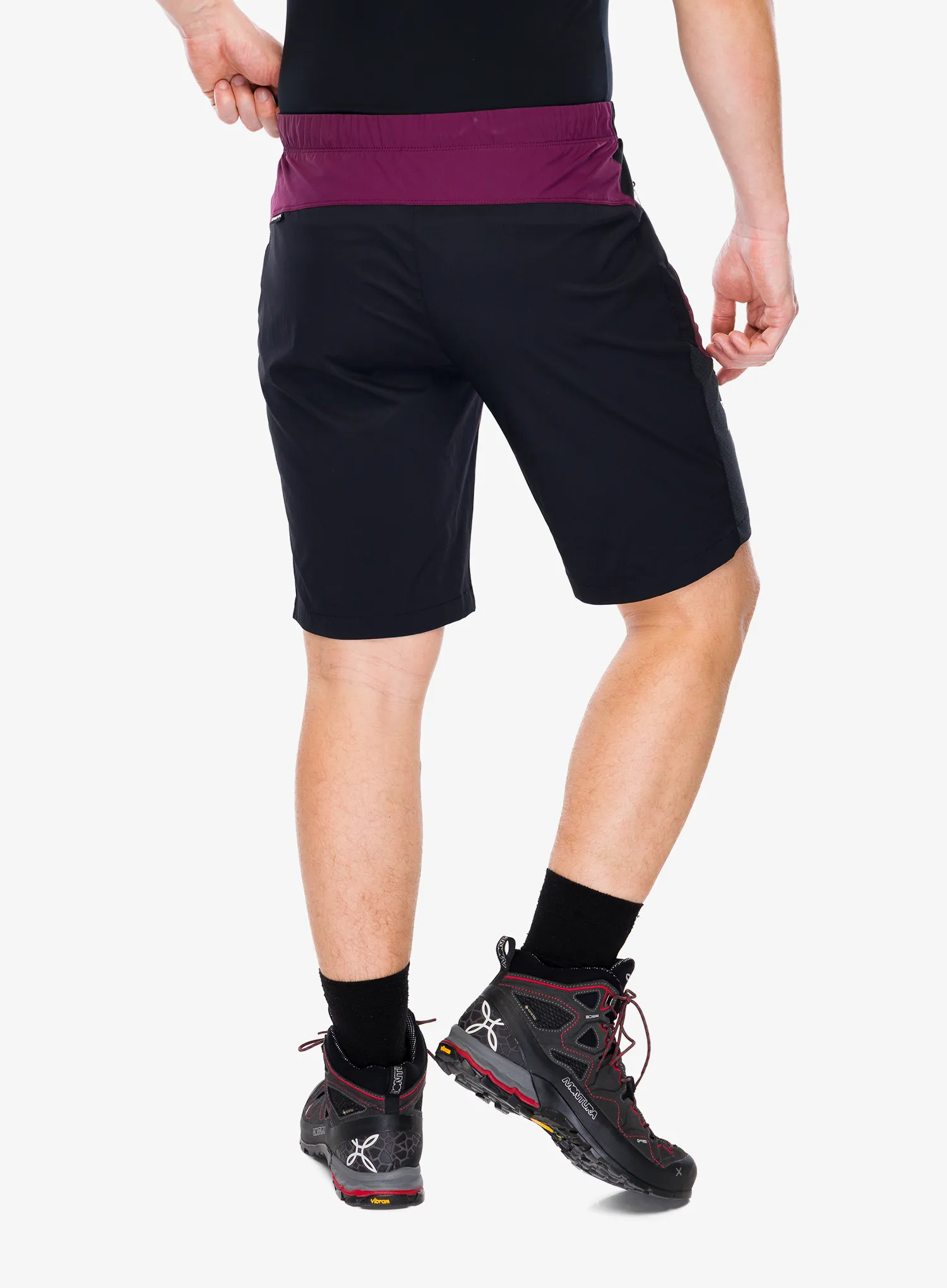 Pantaloni scurti drumetie Montura Falcade Bermuda - wine red