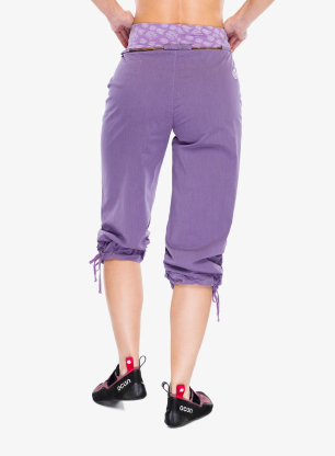 Pantaloni scurti escaladă pentru femei E9 N Cleo2 - wisteria