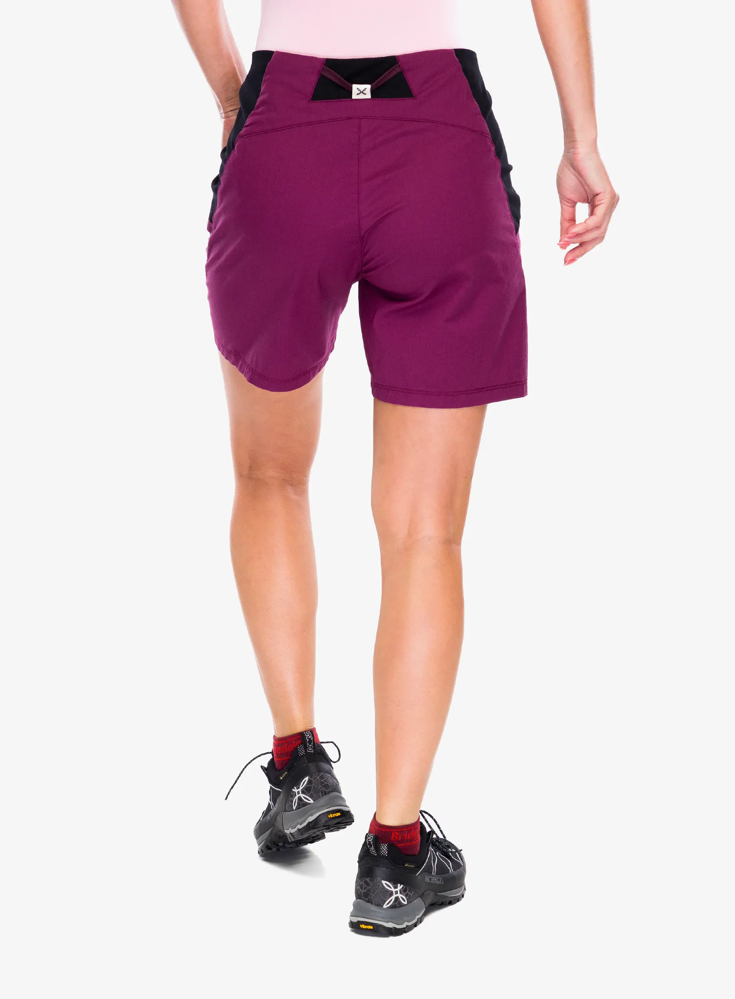 Pantaloni scurti escaladă pentru femei Montura Guna Shorts - faded wine red 