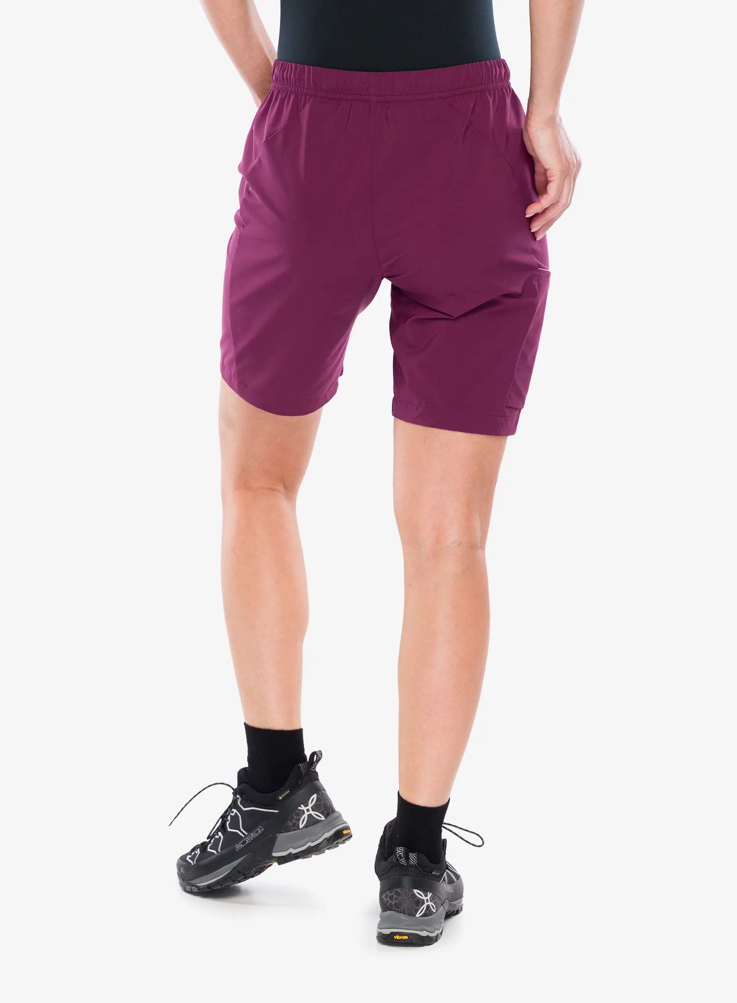 Pantaloni scurti escaladă pentru femei Montura Spitze Licht Bermuda - wine red/light rose