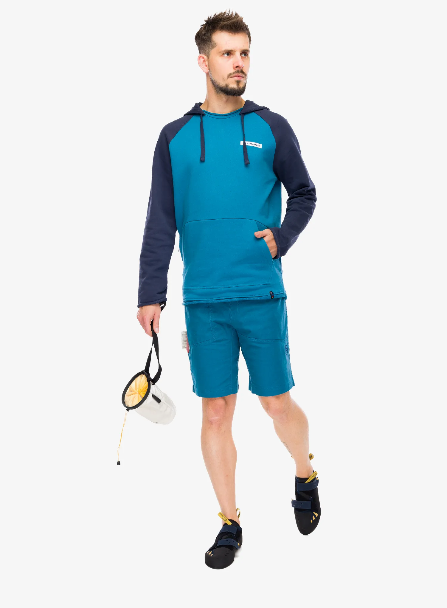 Pantaloni scurti pentru escaladă La Sportiva Bolt Short - lake/night sky